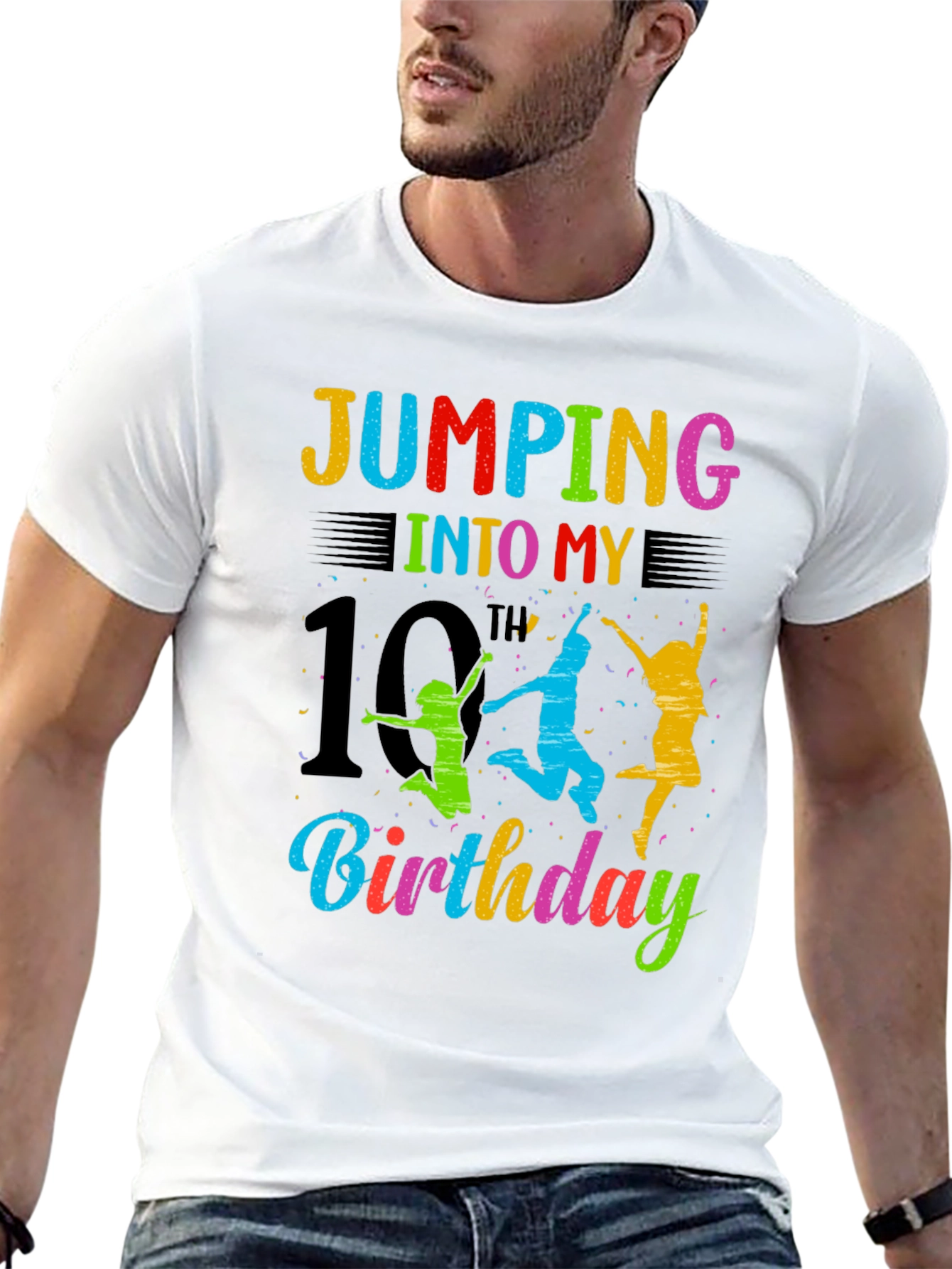 Jumping Into My 10th Birthday T-Shirt