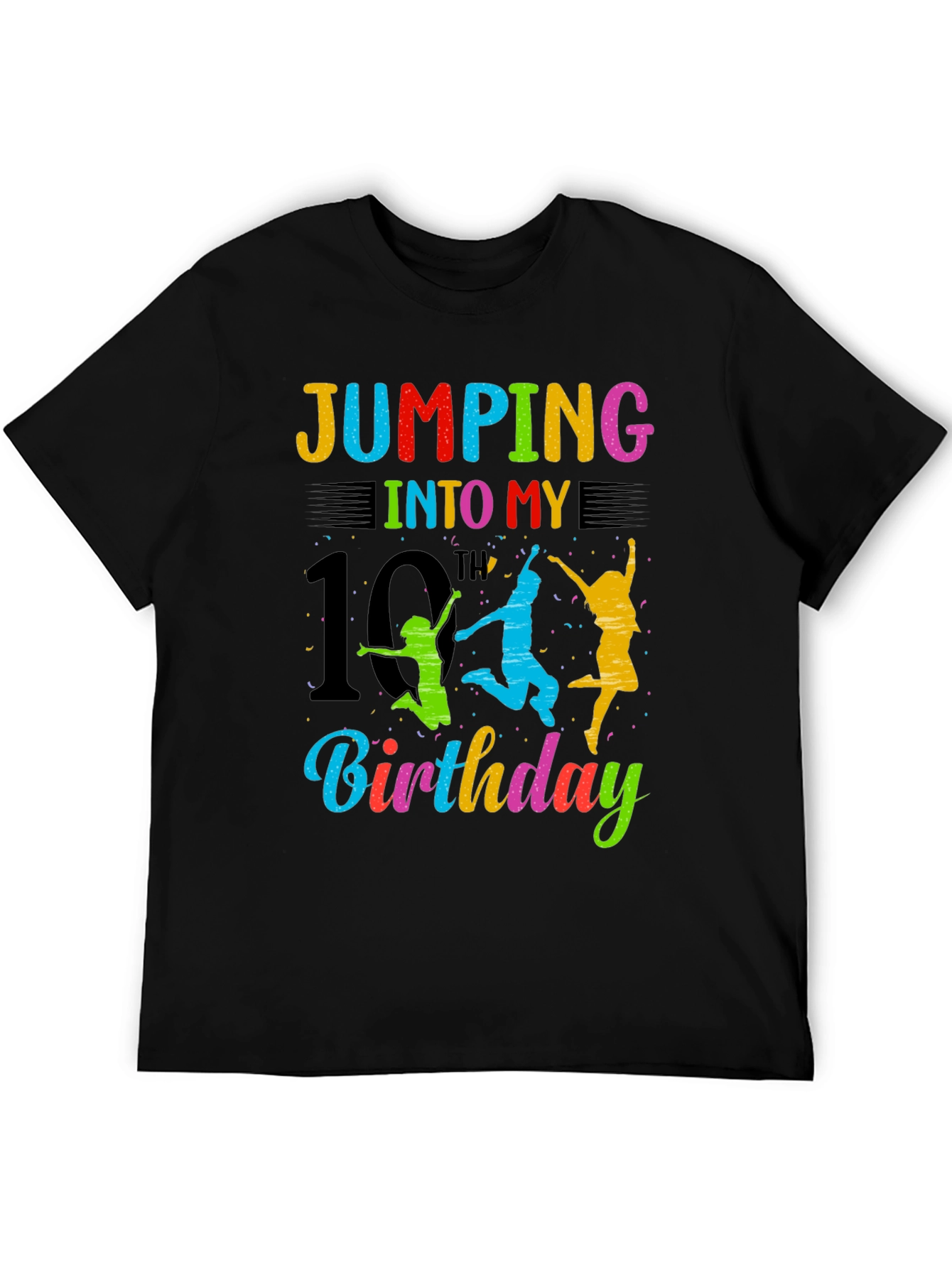 Jumping Into My 10th Birthday T-Shirt