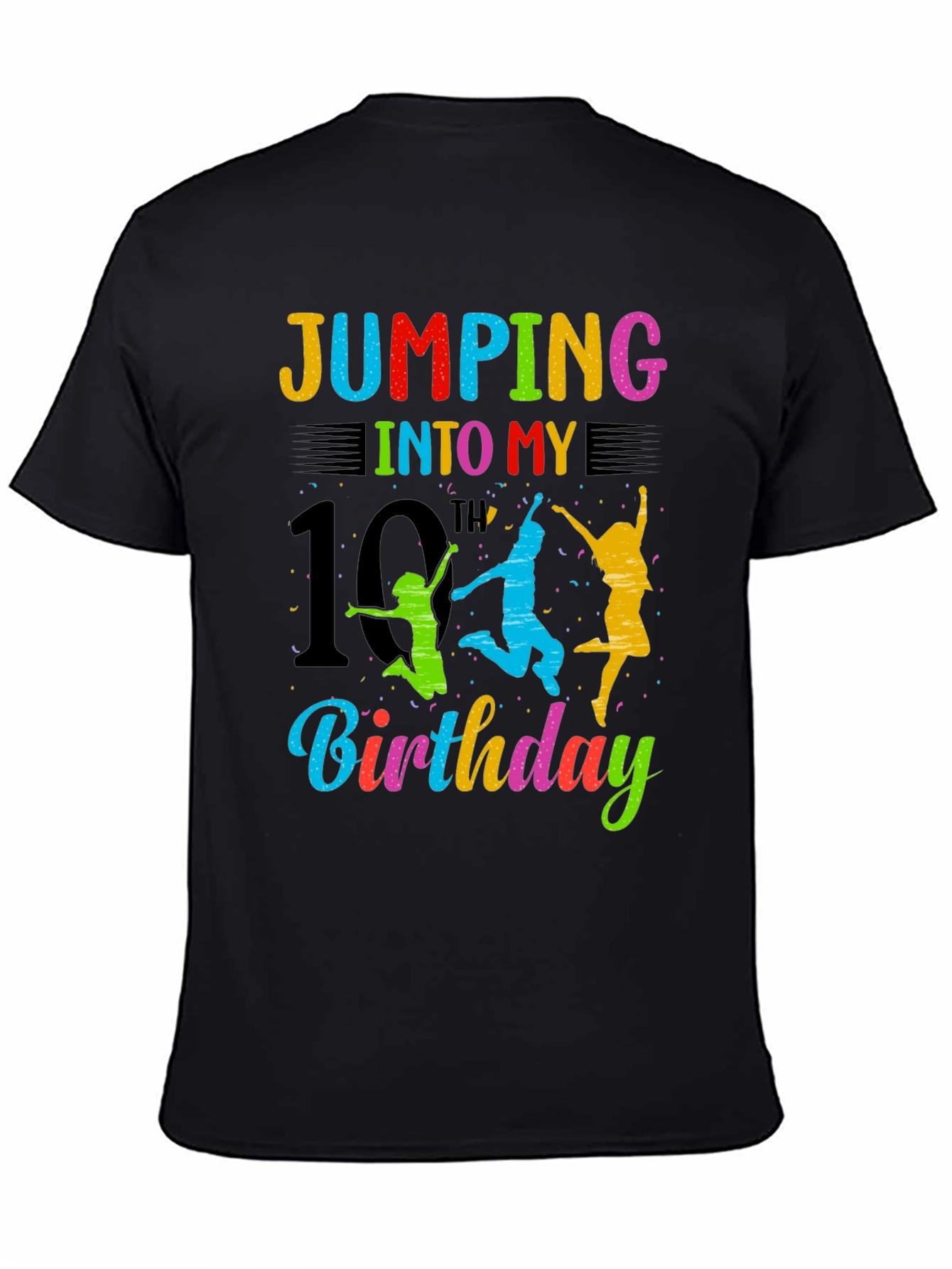 Jumping Into My 10th Birthday T-Shirt
