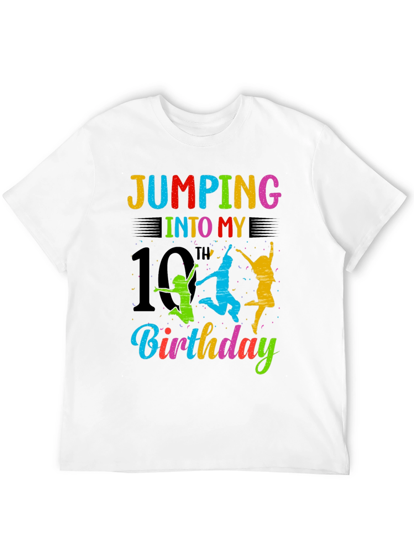 Jumping Into My 10th Birthday T-Shirt