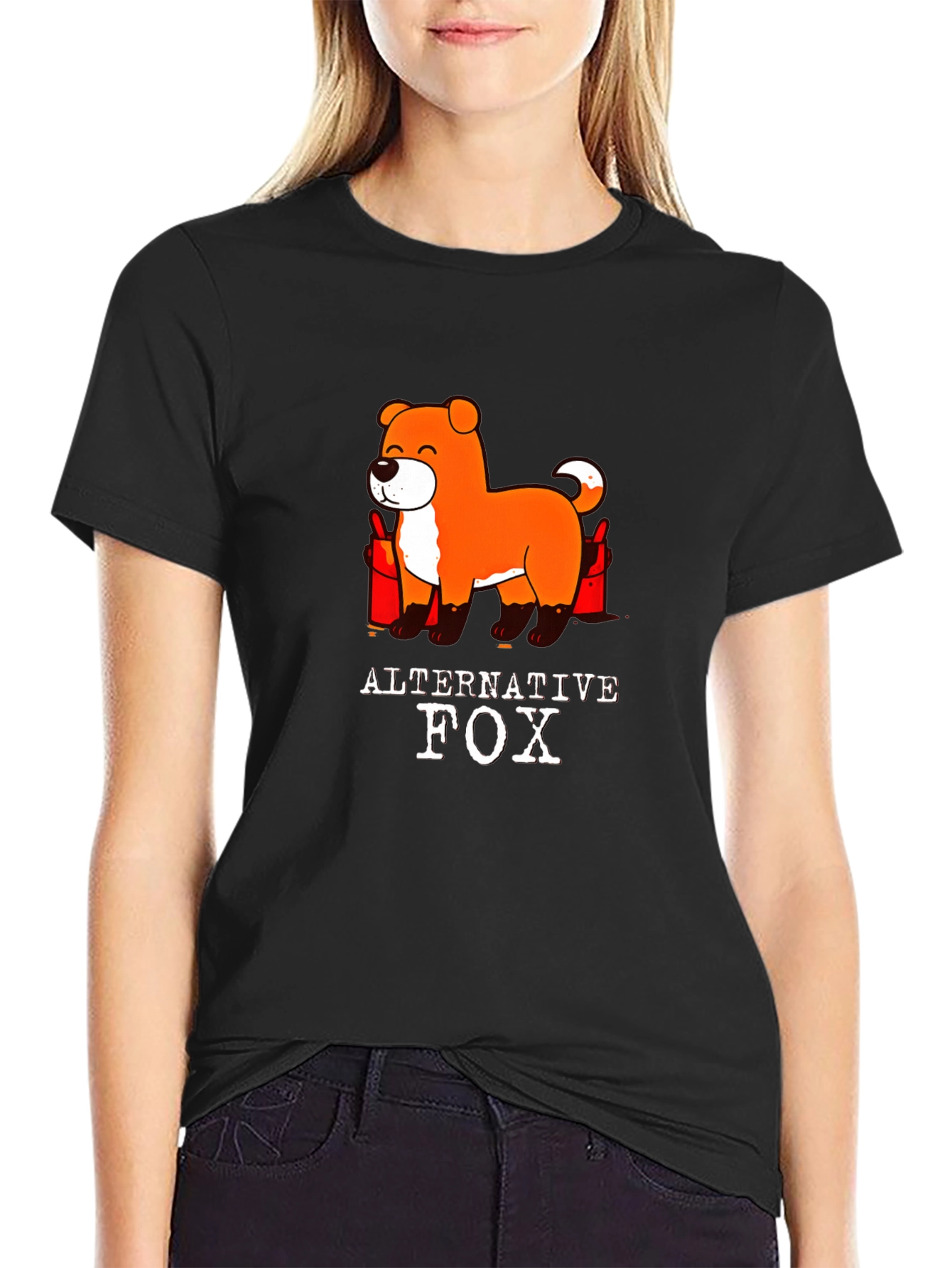 Alternative Fox Graphic T-Shirt
