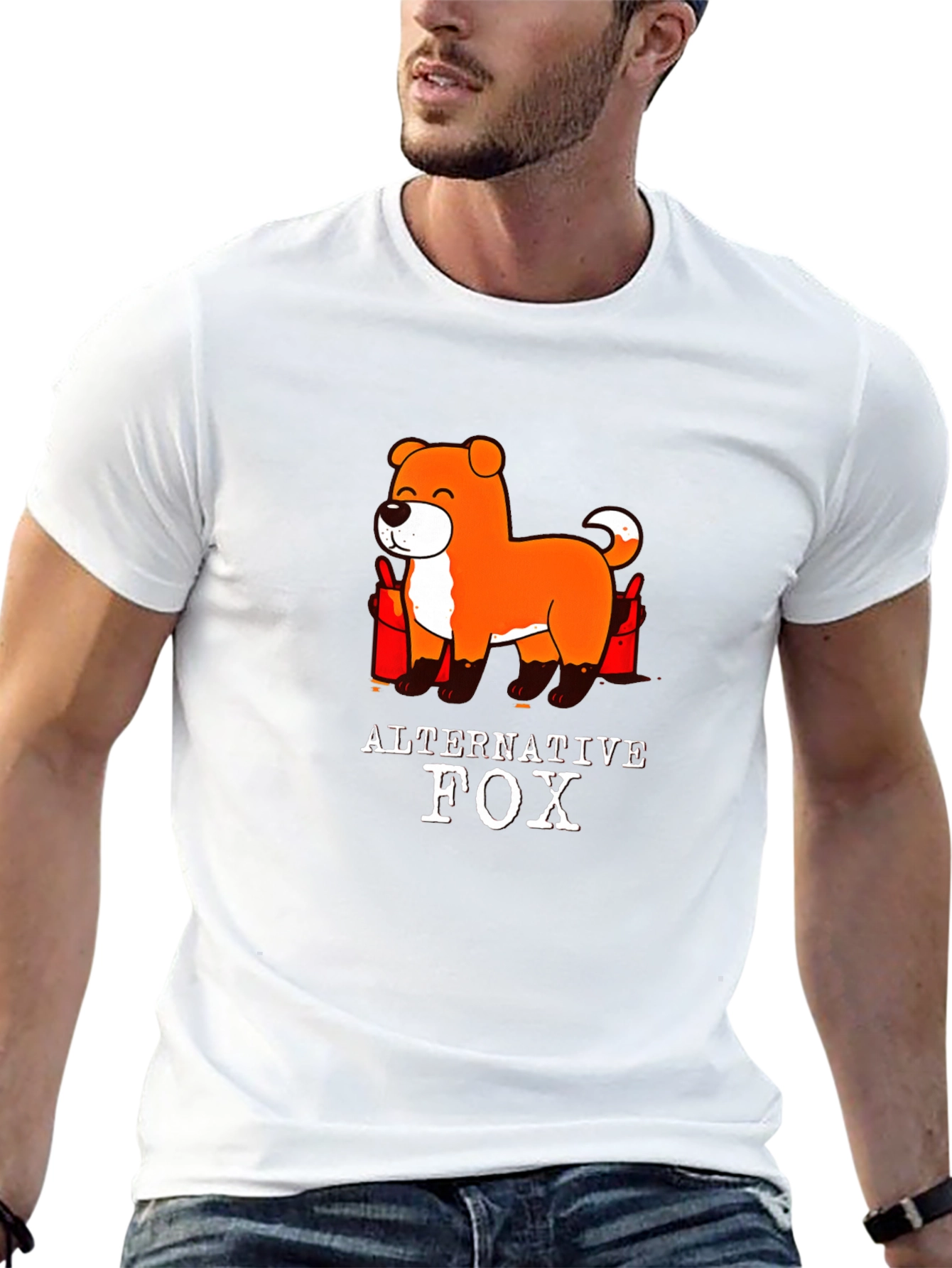 Alternative Fox Graphic T-Shirt