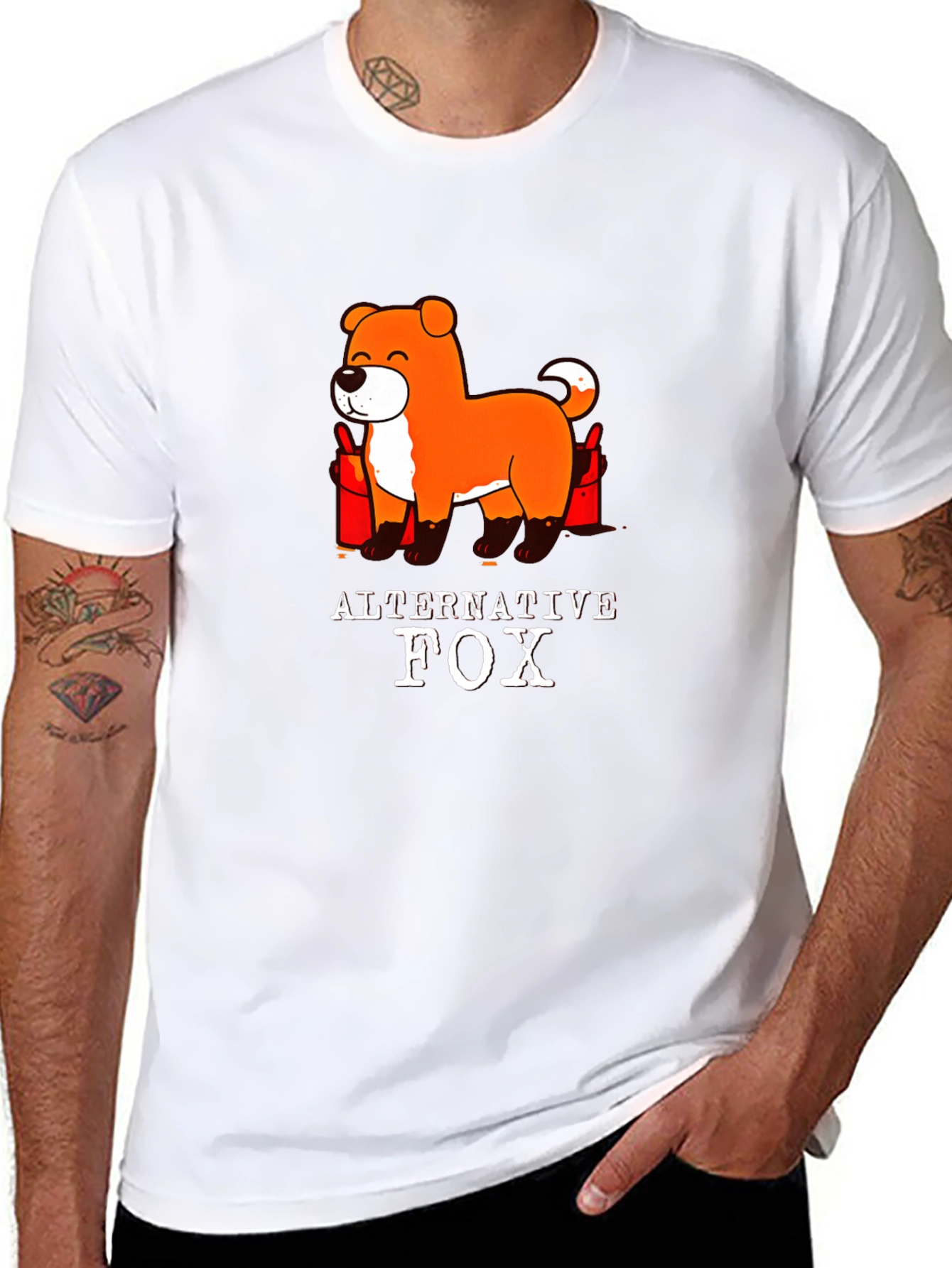 Alternative Fox Graphic T-Shirt