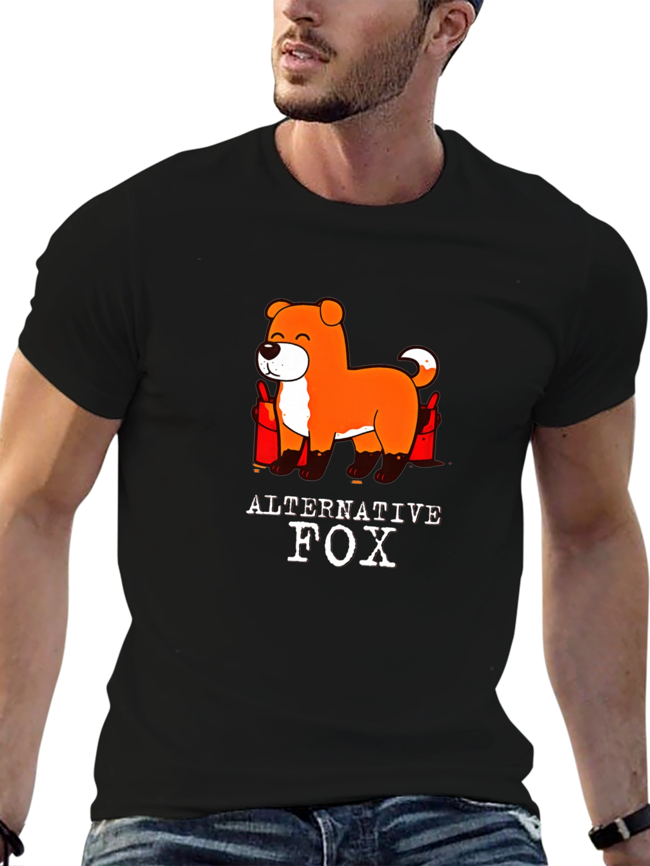 Alternative Fox Graphic T-Shirt