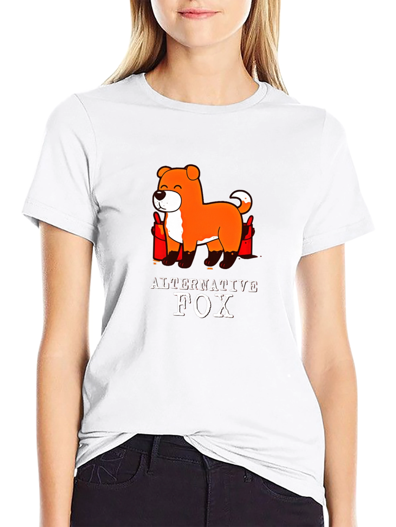 Alternative Fox Graphic T-Shirt