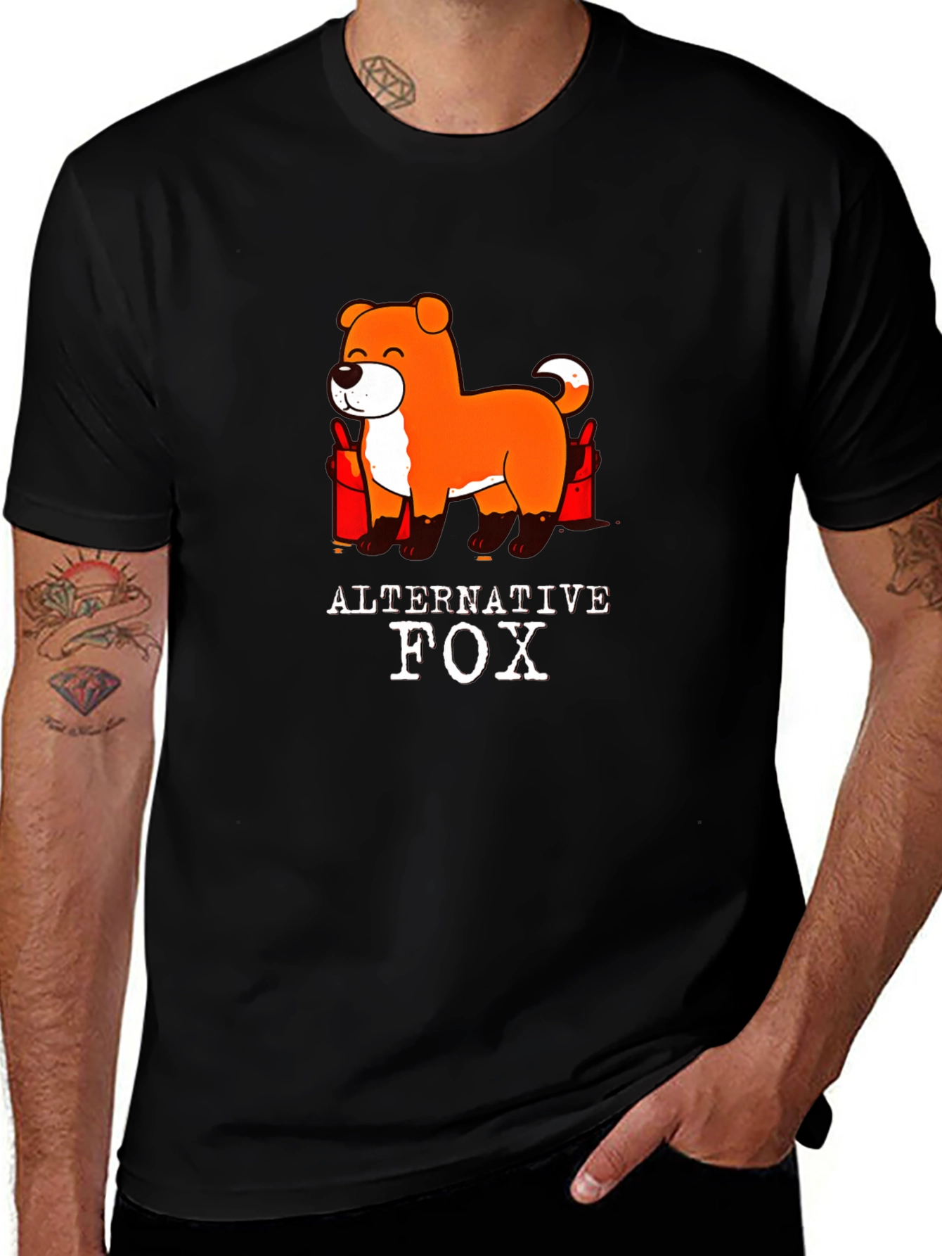 Alternative Fox Graphic T-Shirt