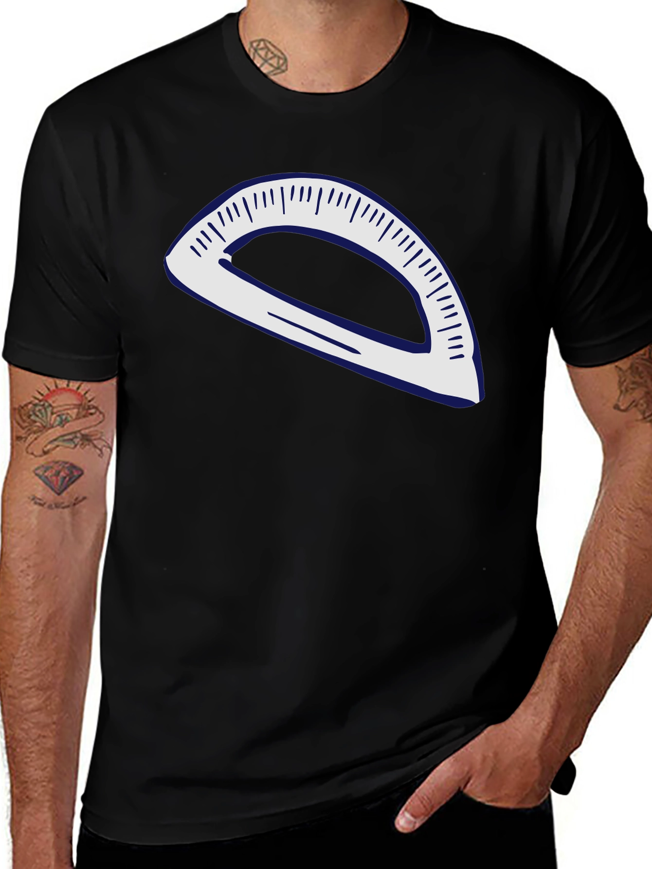 Architects Protractor Graphic T-Shirt