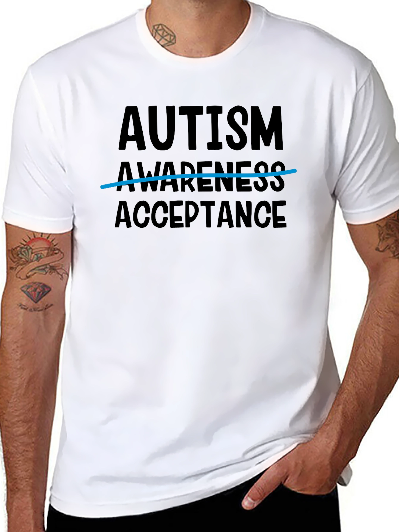 Autism Acceptance T-Shirt - Awareness Tee