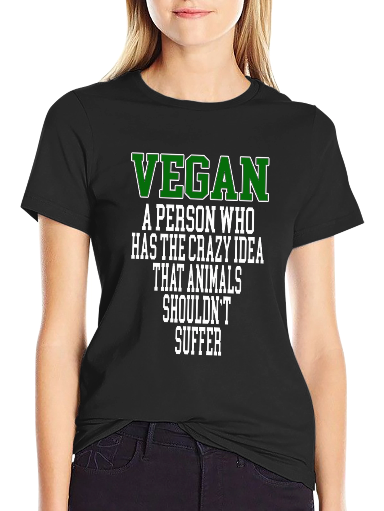 Vegan Definition Graphic Tee - Animal Rights T-Shirt