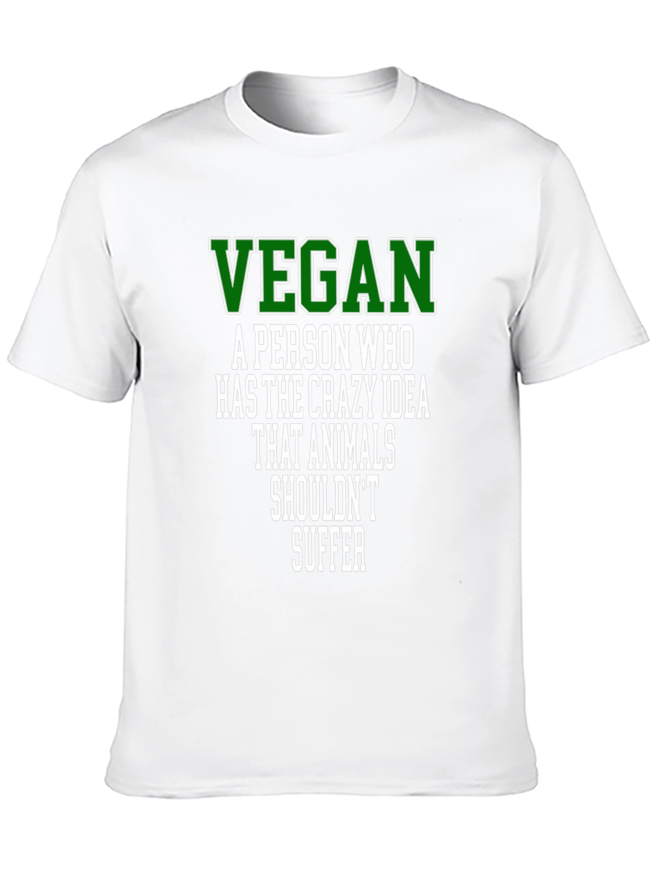 Vegan Definition Graphic Tee - Animal Rights T-Shirt