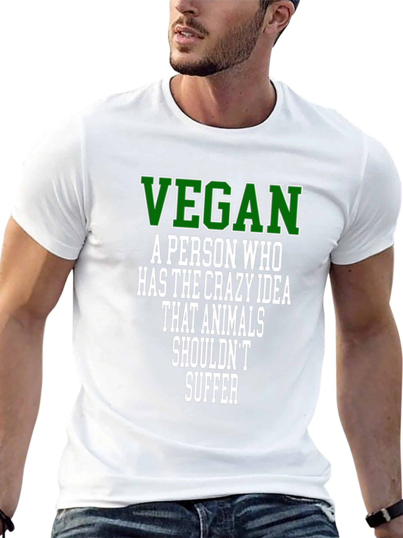 Vegan Definition Graphic Tee - Animal Rights T-Shirt