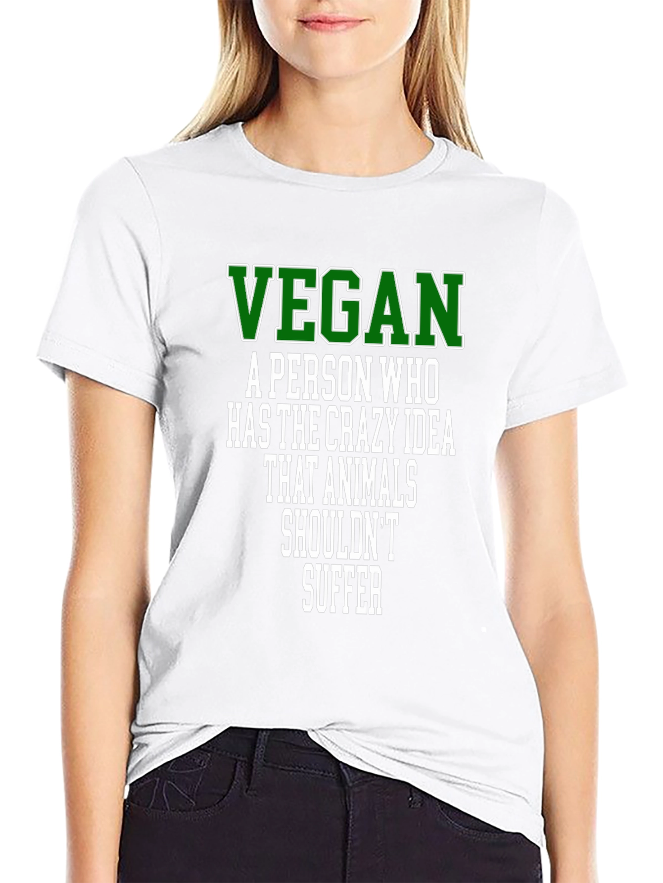 Vegan Definition Graphic Tee - Animal Rights T-Shirt