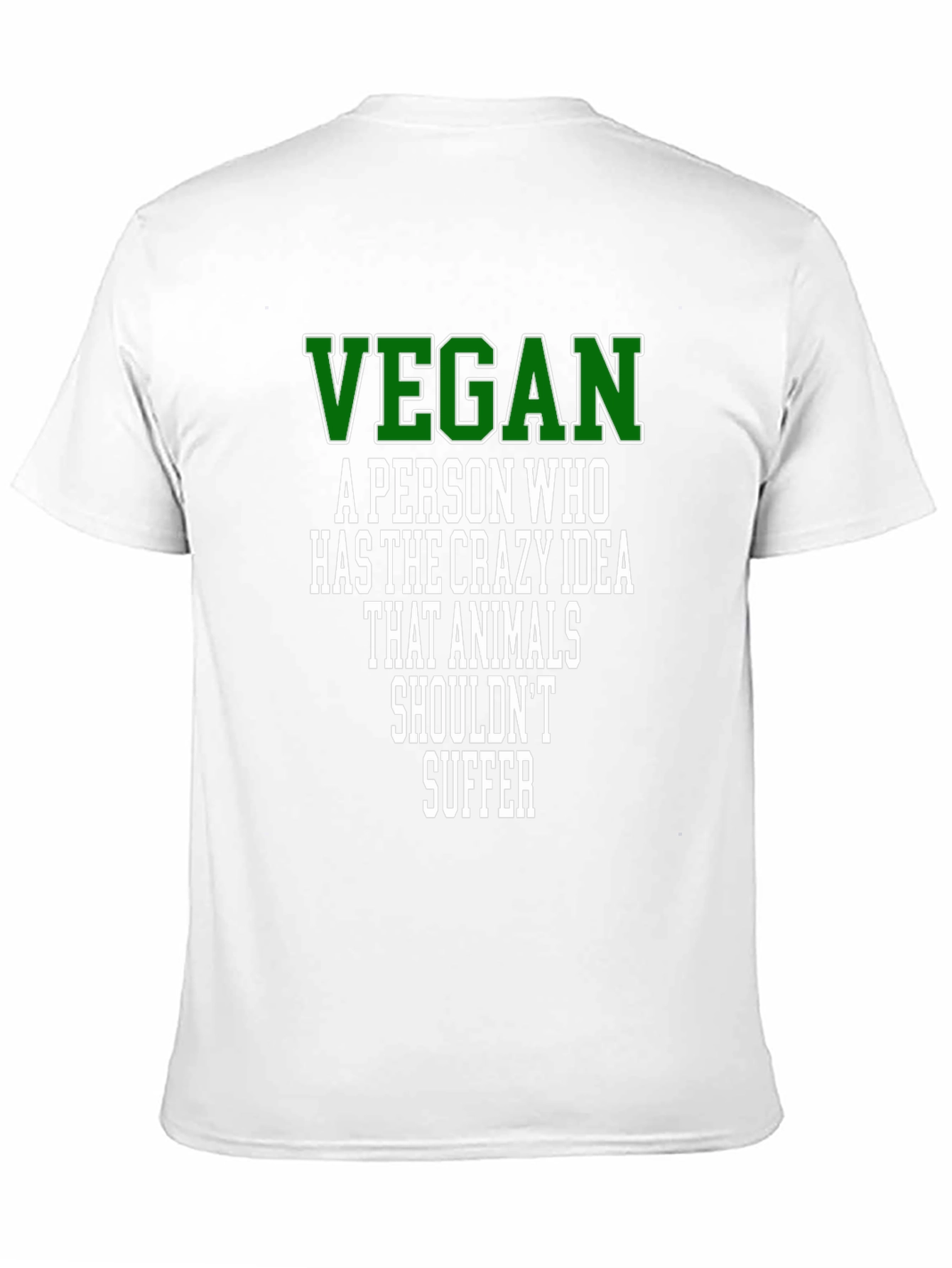 Vegan Definition Graphic Tee - Animal Rights T-Shirt