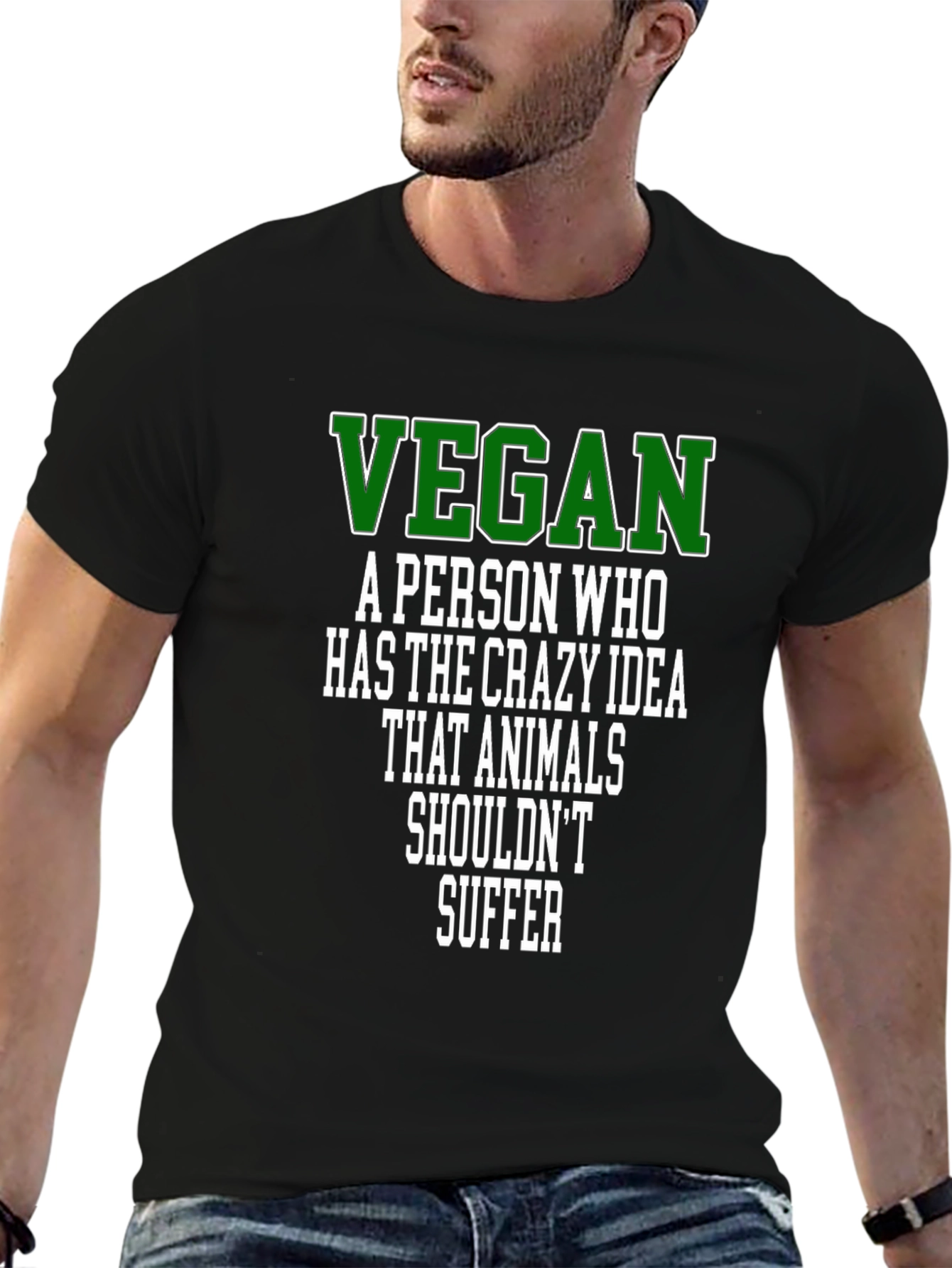 Vegan Definition Graphic Tee - Animal Rights T-Shirt