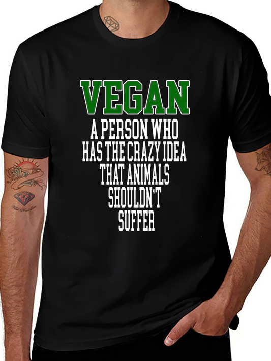 Vegan Definition Graphic Tee - Animal Rights T-Shirt