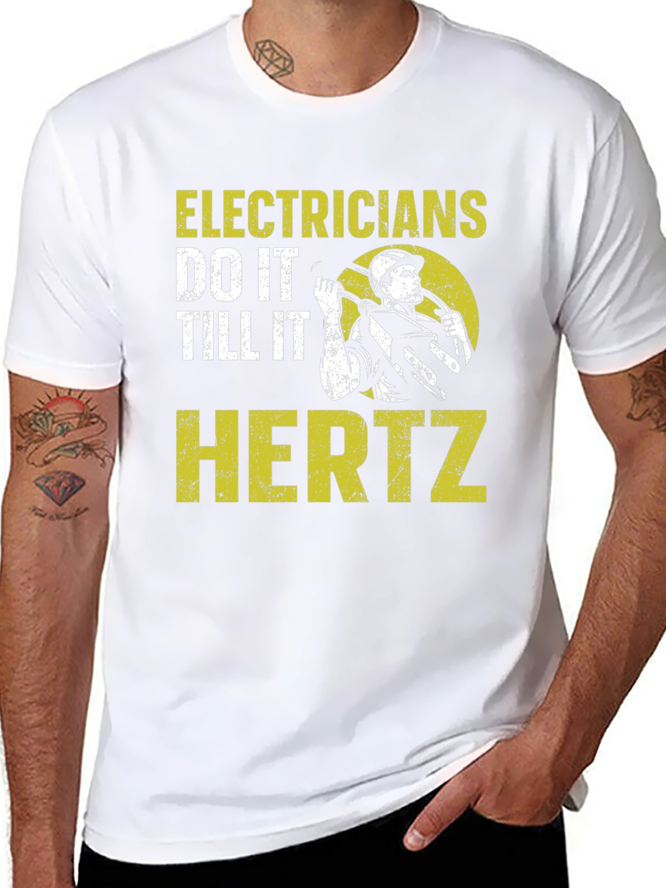 Electricians Do It Till It Hertz T-Shirt