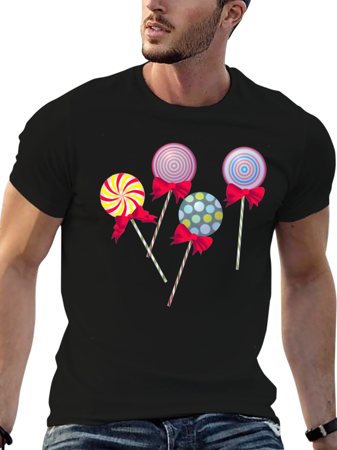 Lollipop Graphic T-Shirt - Fun & Stylish Design