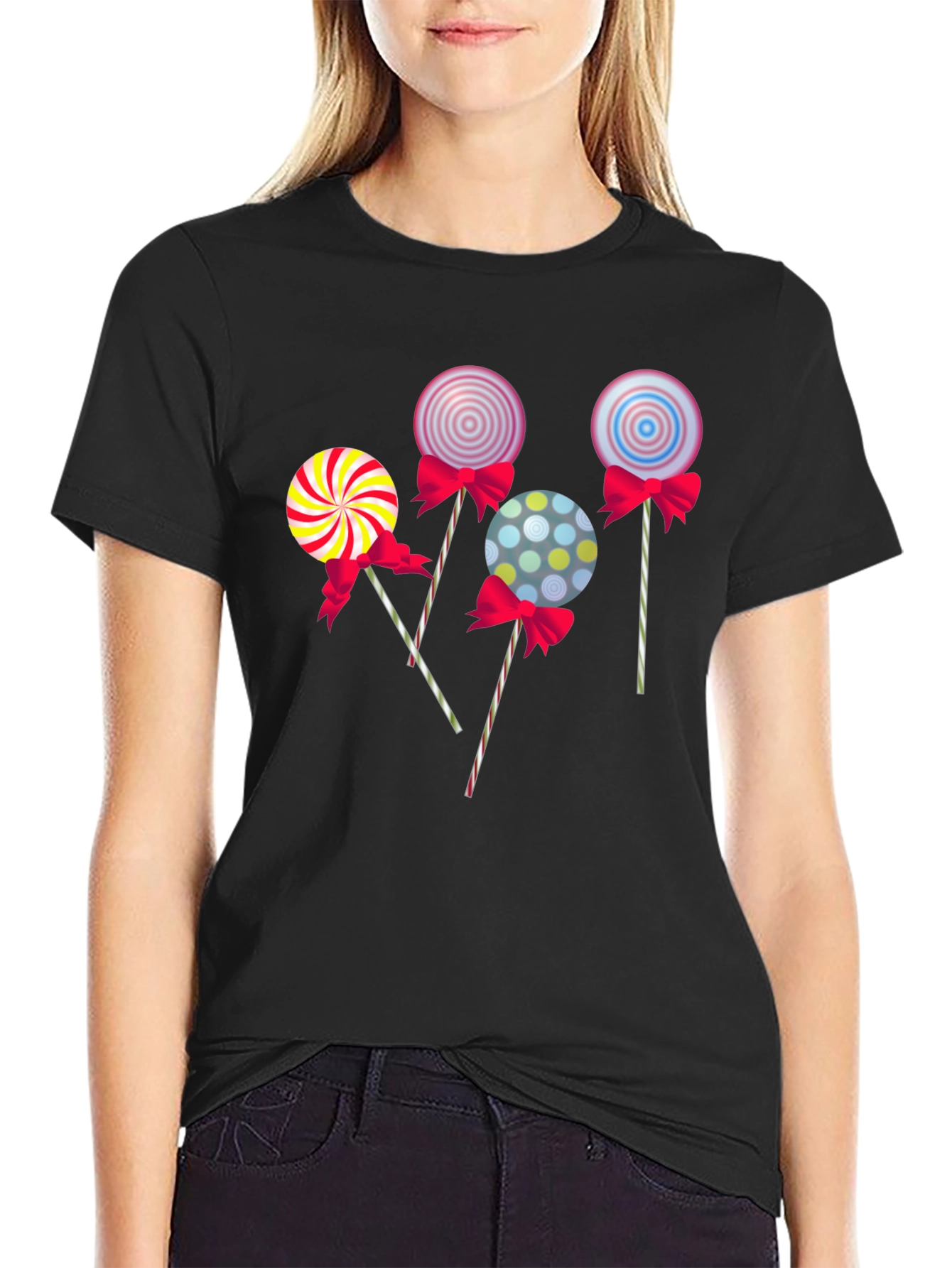 Lollipop Graphic T-Shirt - Fun & Stylish Design