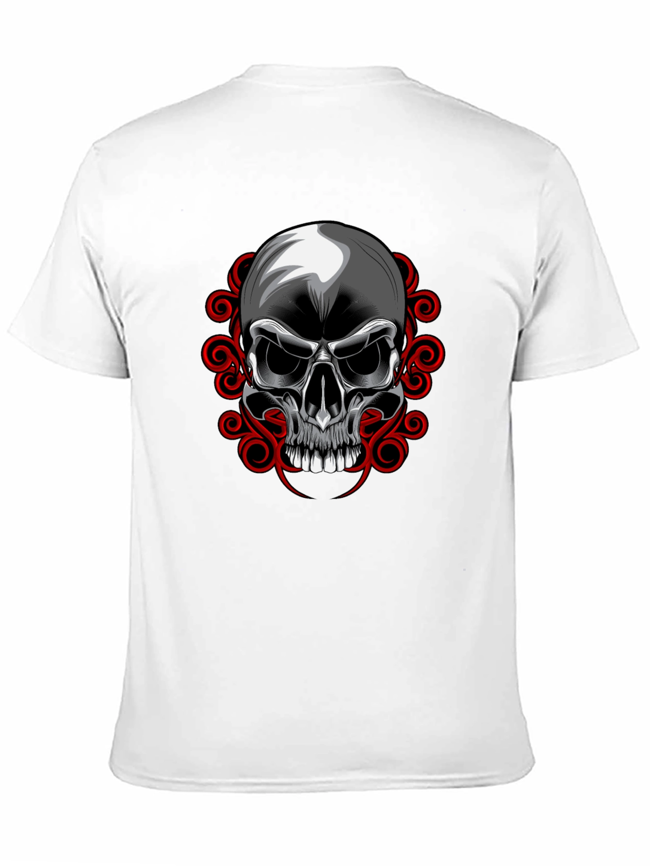 Skull Graphic T-Shirt - Edgy Design