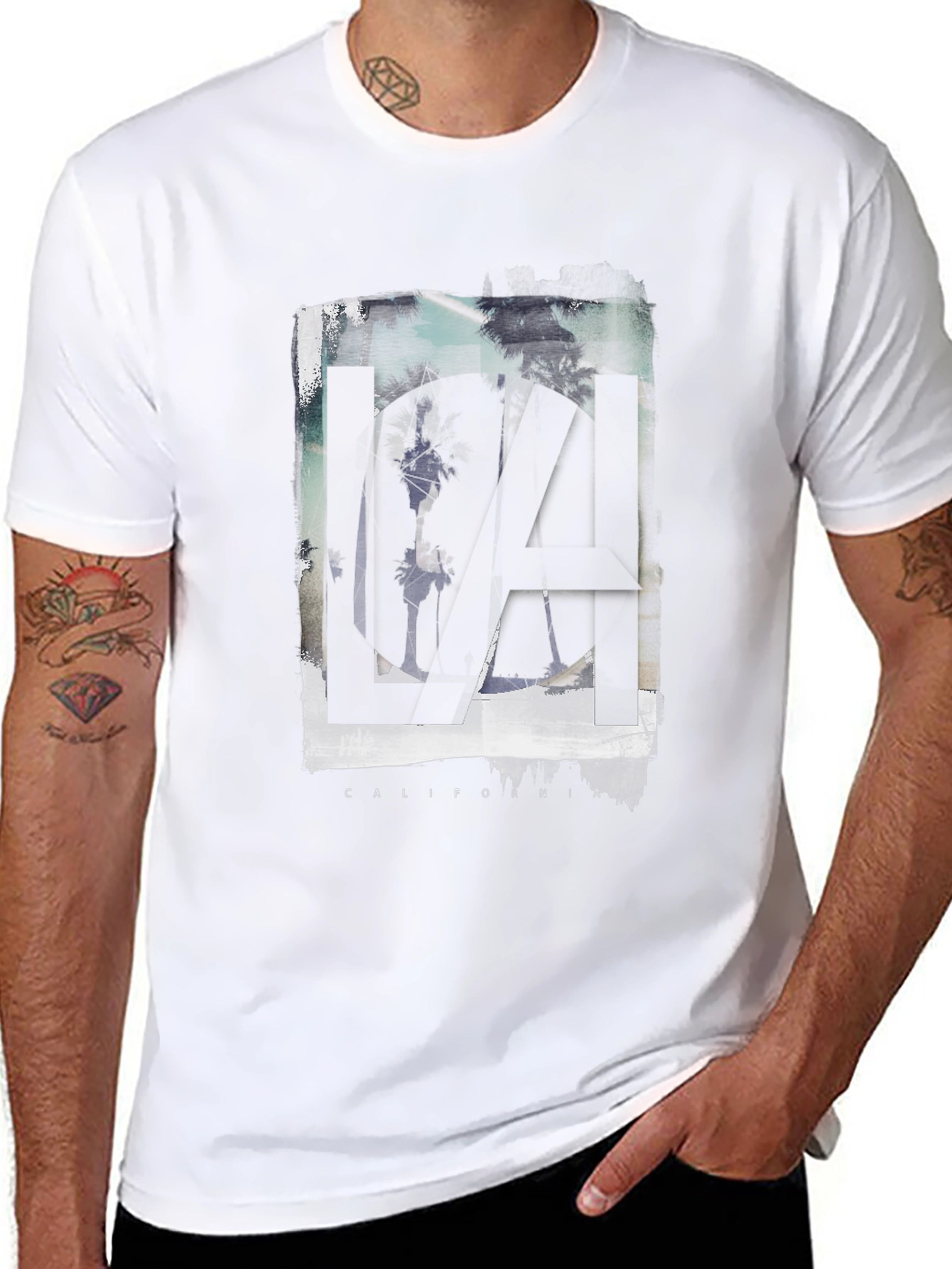 LA California Graphic T-Shirt - Urban Style