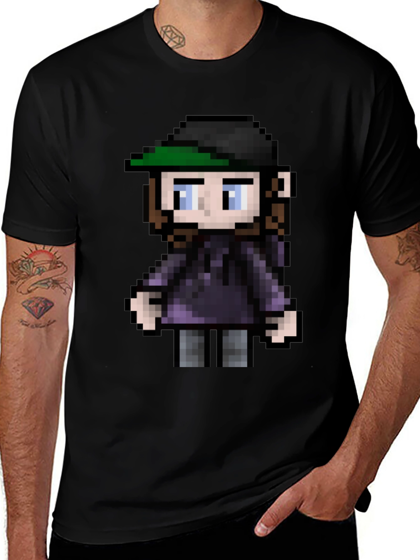 Pixel Art Gamer T-Shirt - Cool Retro Style