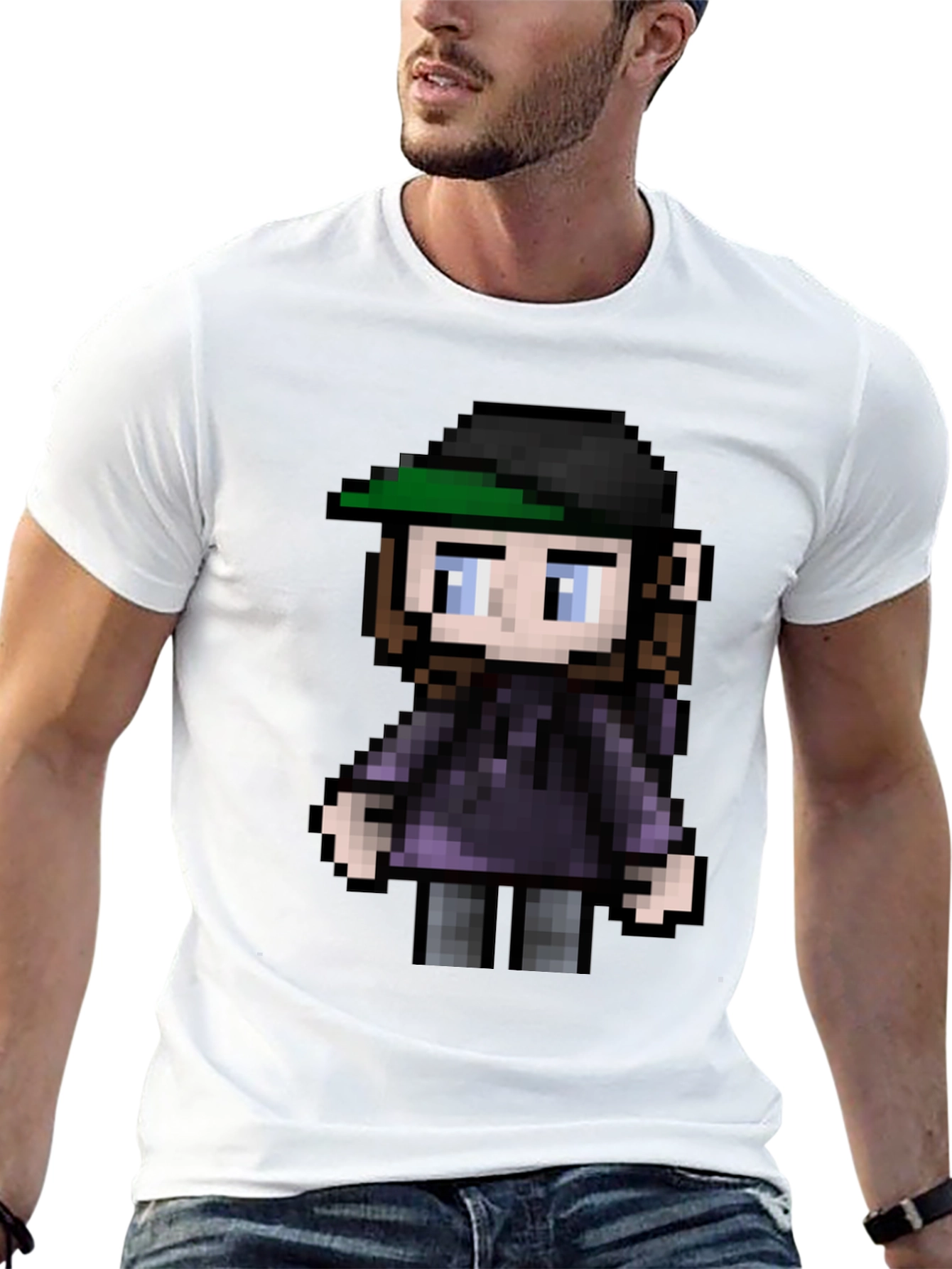 Pixel Art Gamer T-Shirt - Cool Retro Style