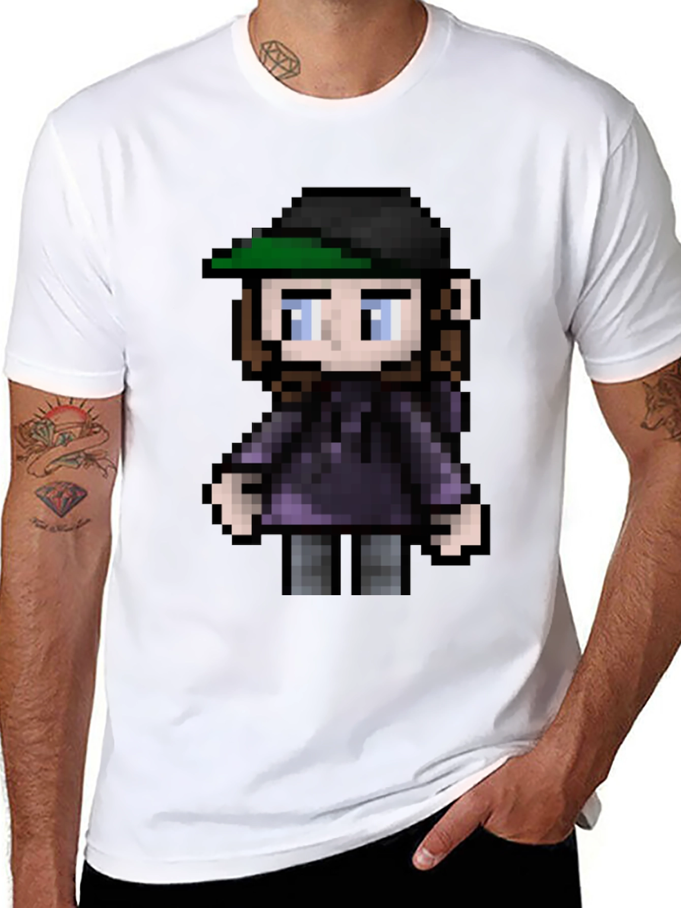 Pixel Art Gamer T-Shirt - Cool Retro Style