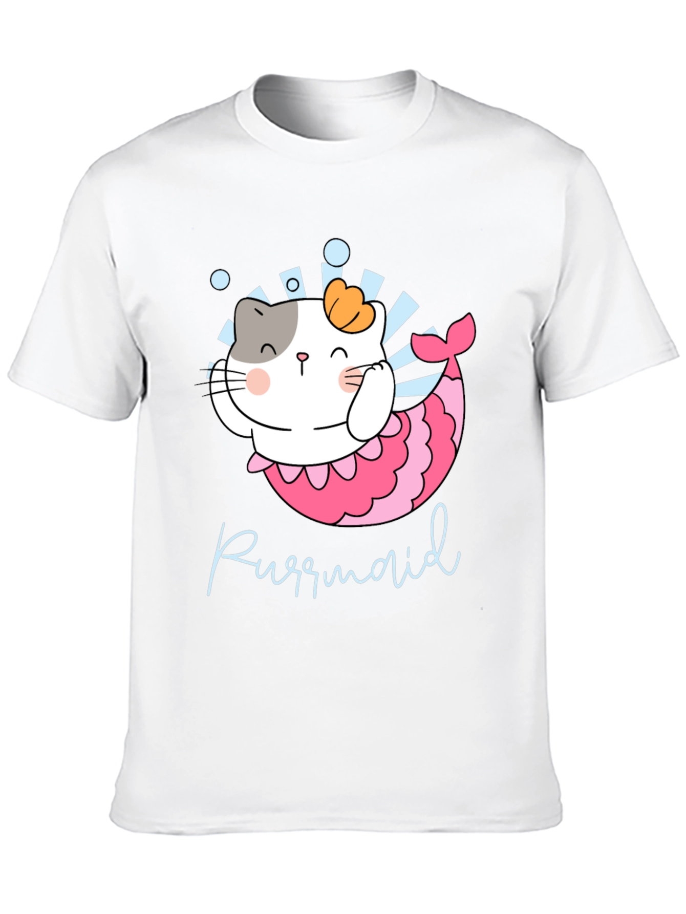 Purrmaid Cat Mermaid Graphic Tee