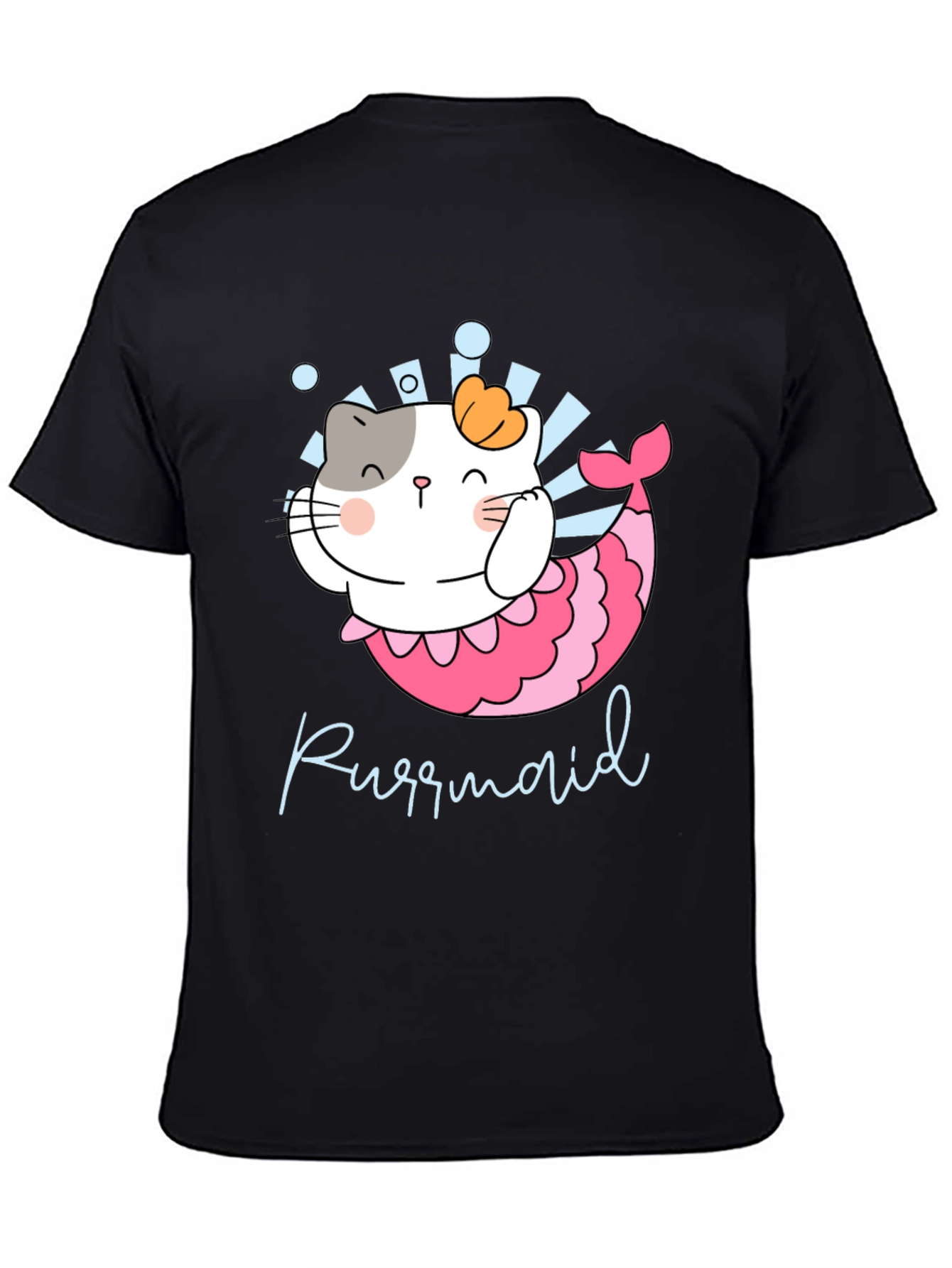 Purrmaid Cat Mermaid Graphic Tee