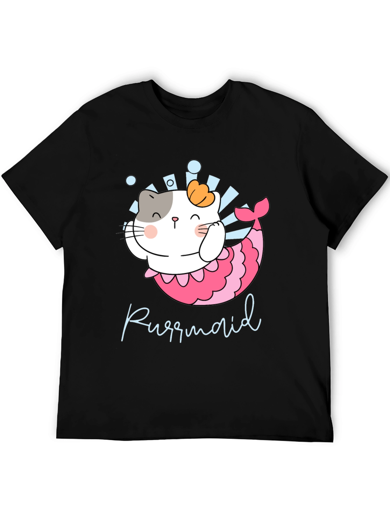 Purrmaid Cat Mermaid Graphic Tee