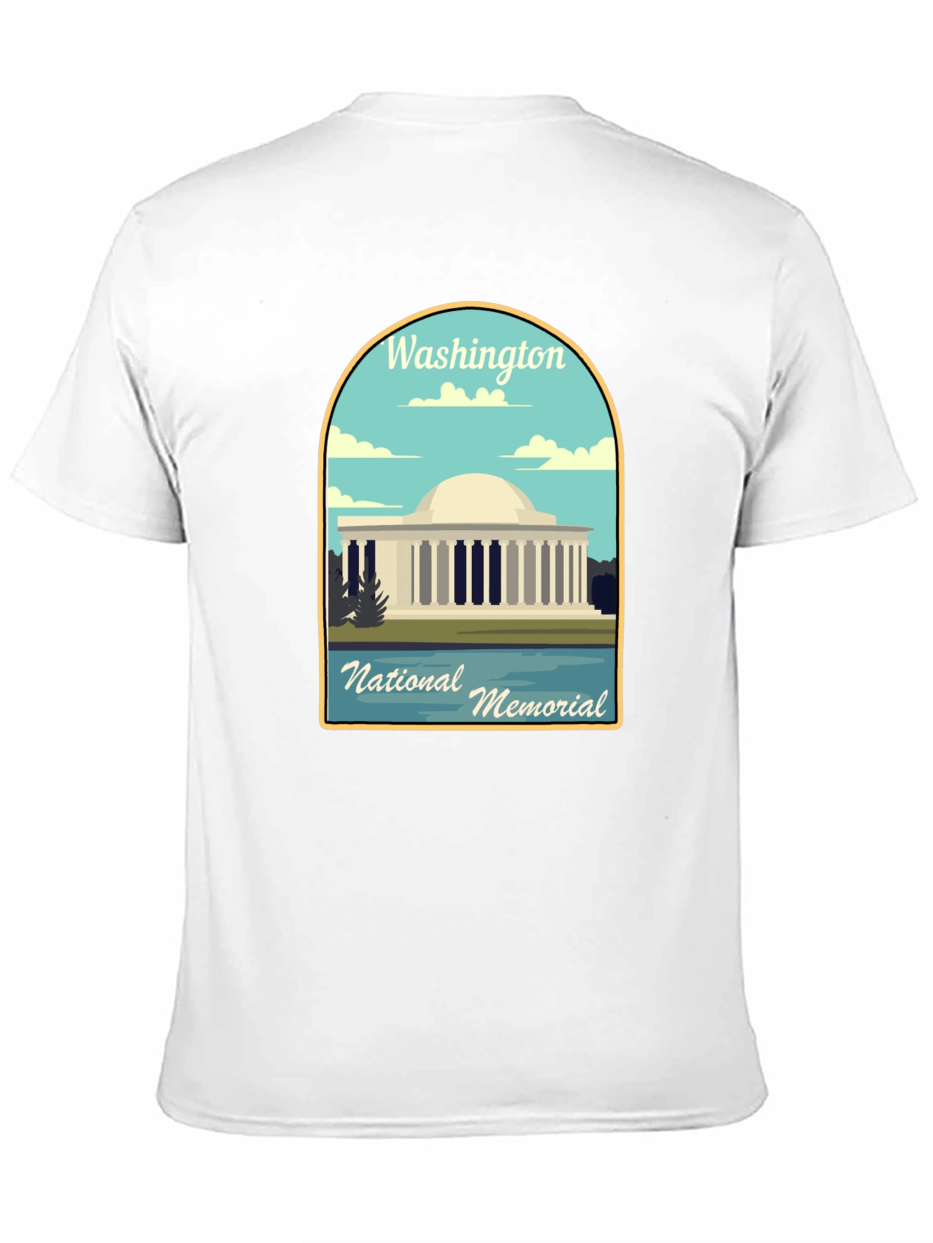 Washington National Memorial Black T-Shirt