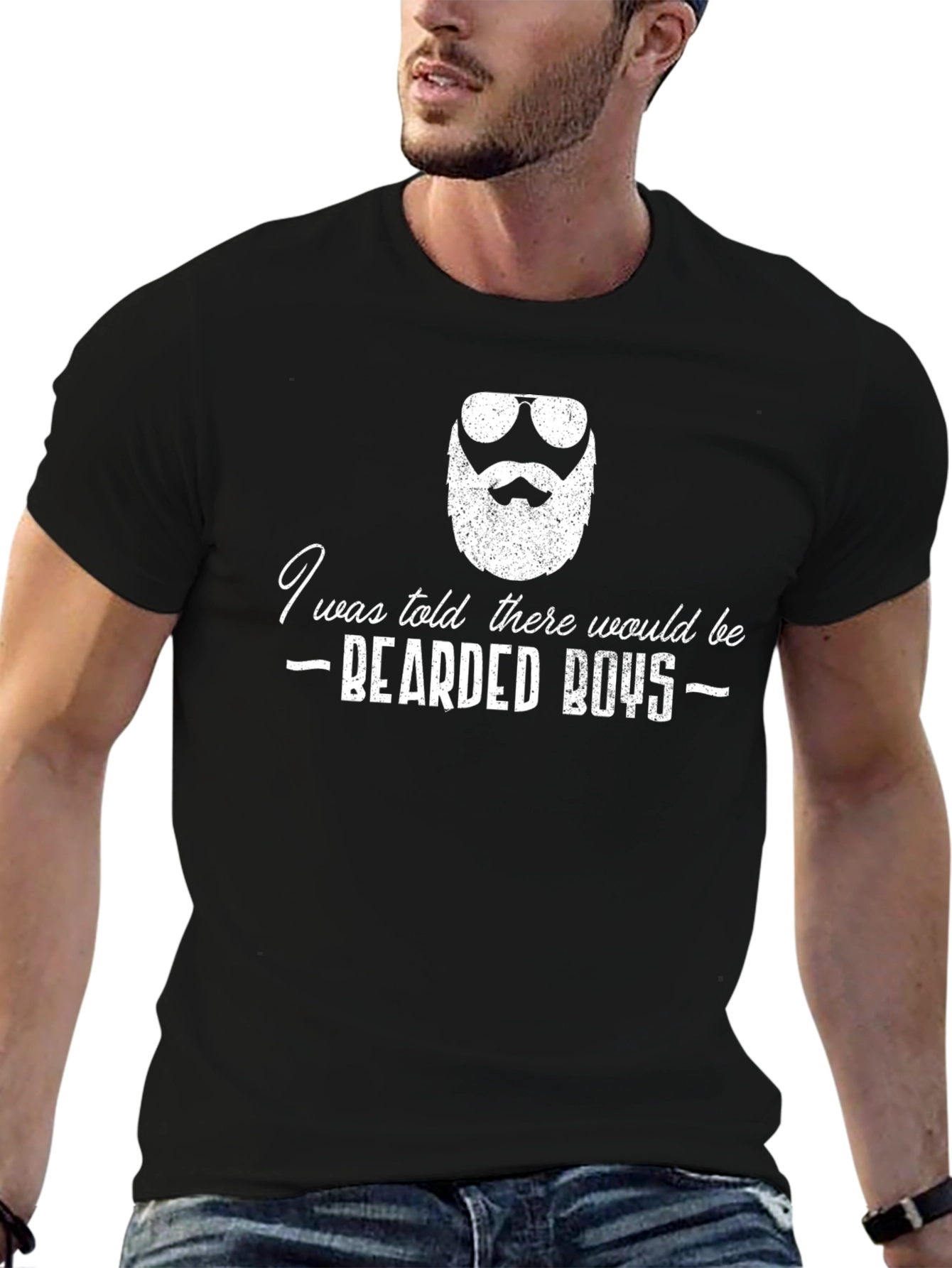 Bearded Boys T-Shirt - Funny Graphic Tee