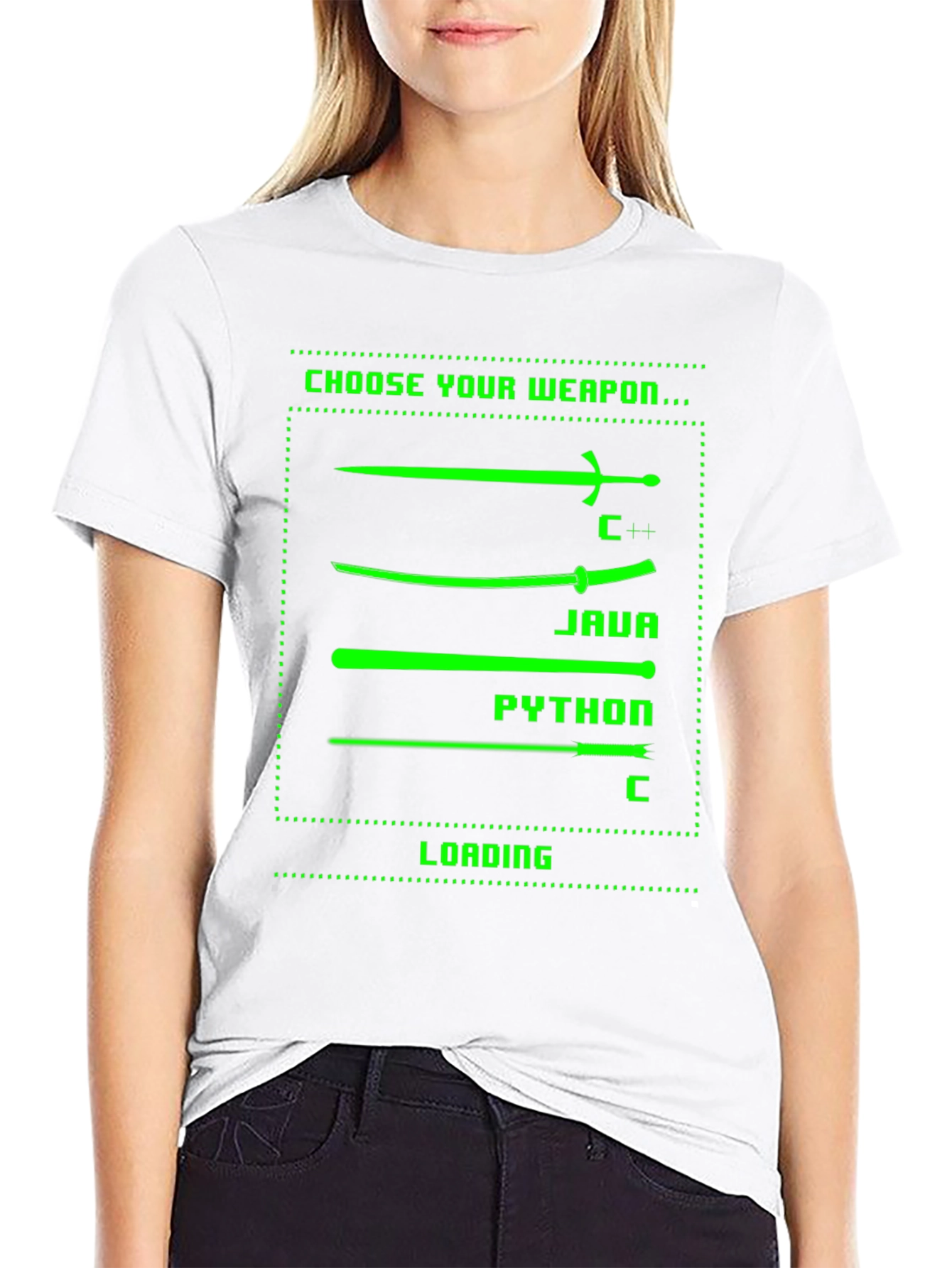 Choose Your Weapon Programmer T-Shirt