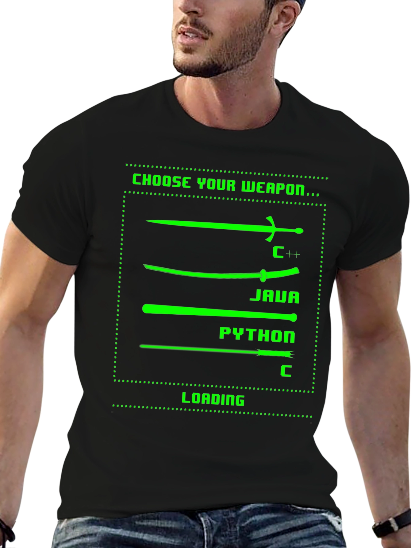Choose Your Weapon Programmer T-Shirt