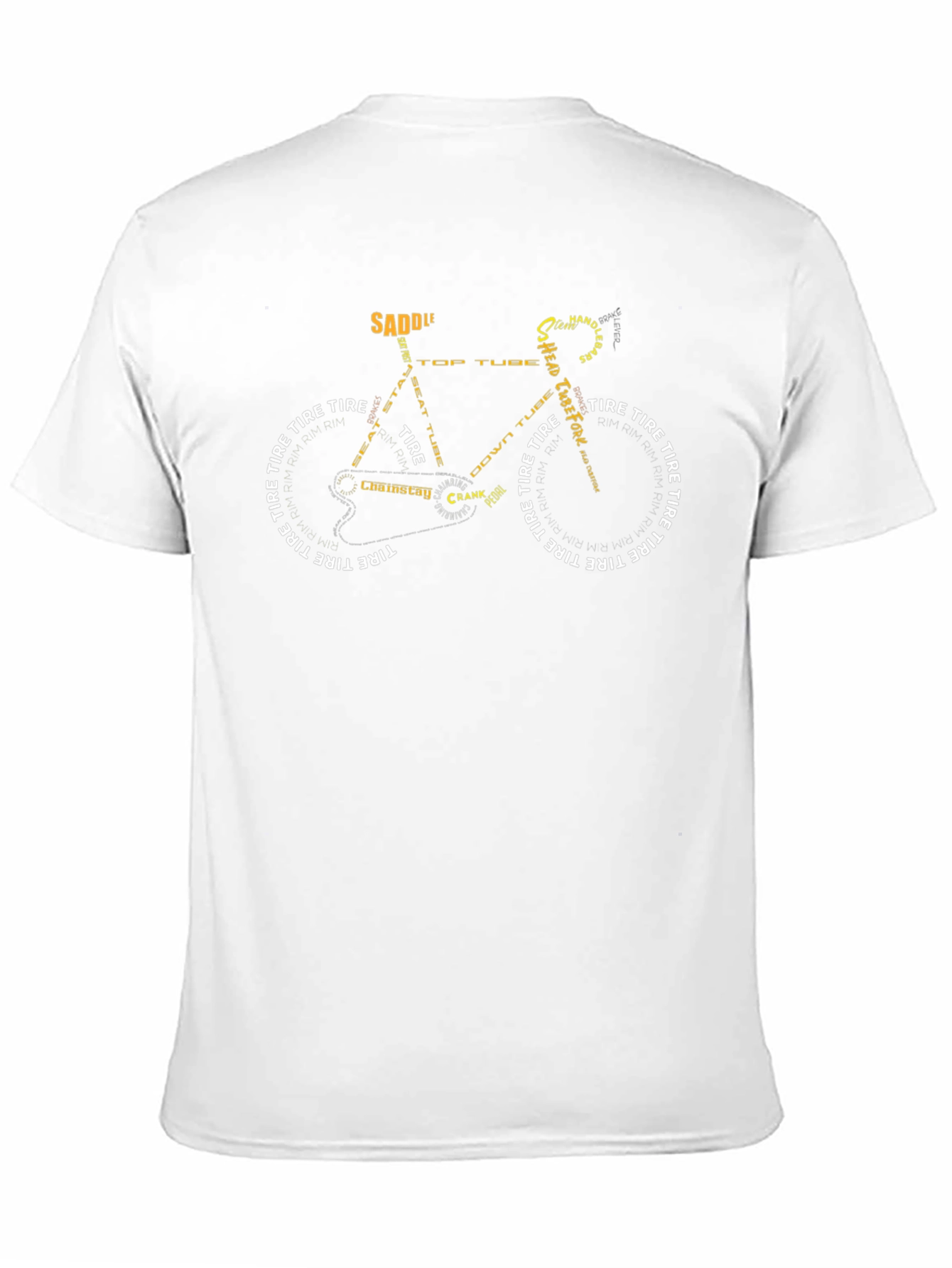 Bicycle Anatomy T-Shirt - Black