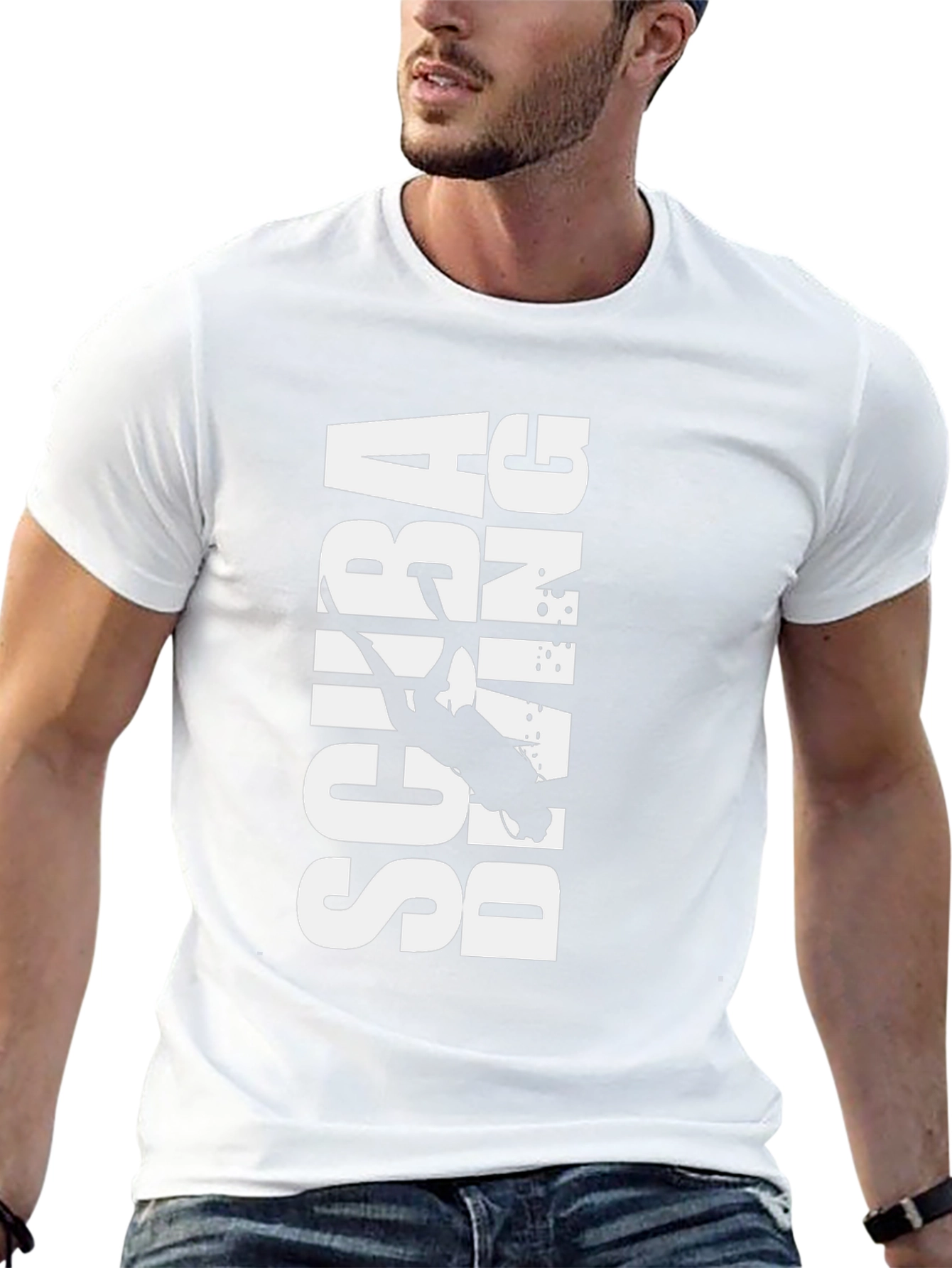 Scuba Diving Graphic Tee - Dive in Style!