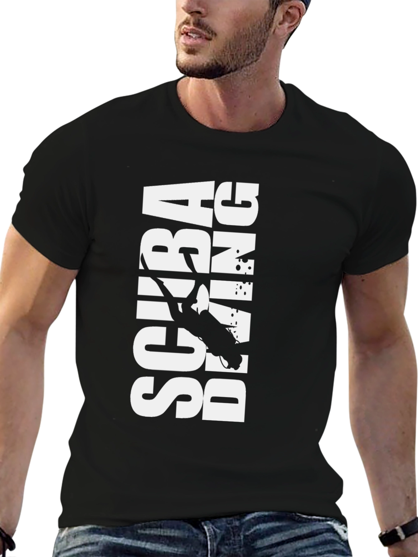 Scuba Diving Graphic Tee - Dive in Style!