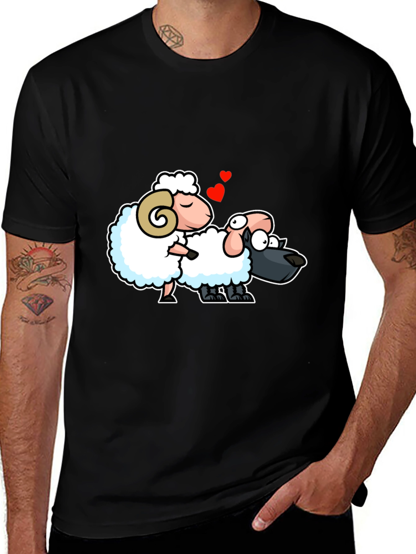 Cute Sheep Love T-Shirt
