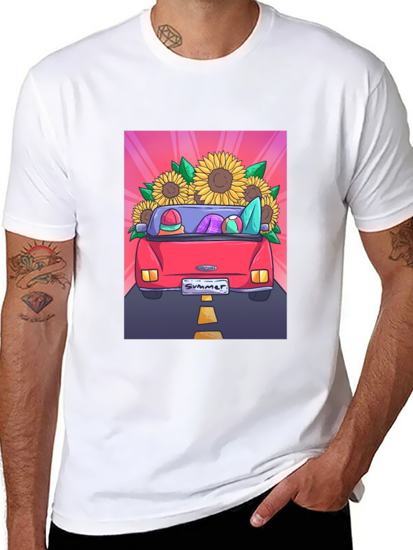 Summer Road Trip Graphic Tee