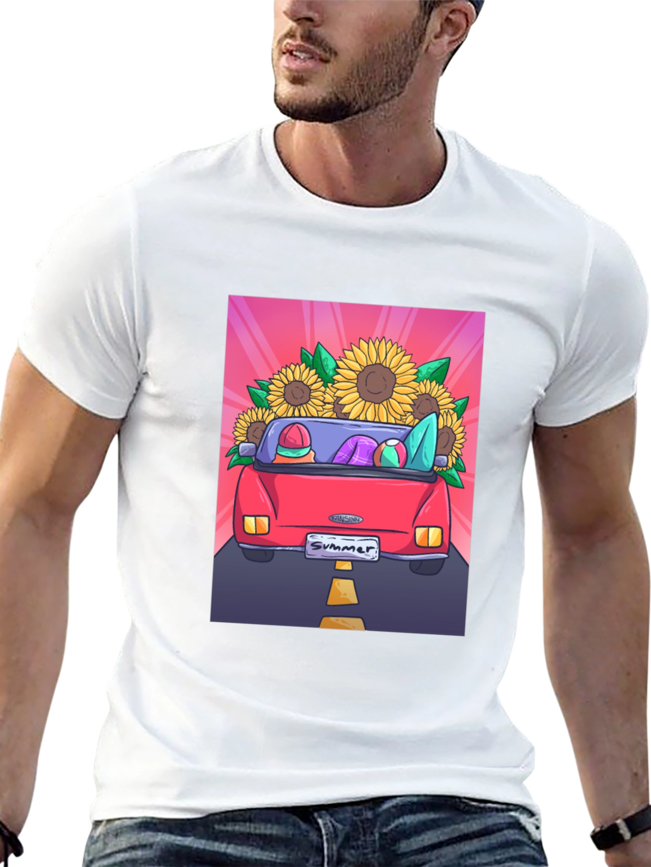 Summer Road Trip Graphic Tee