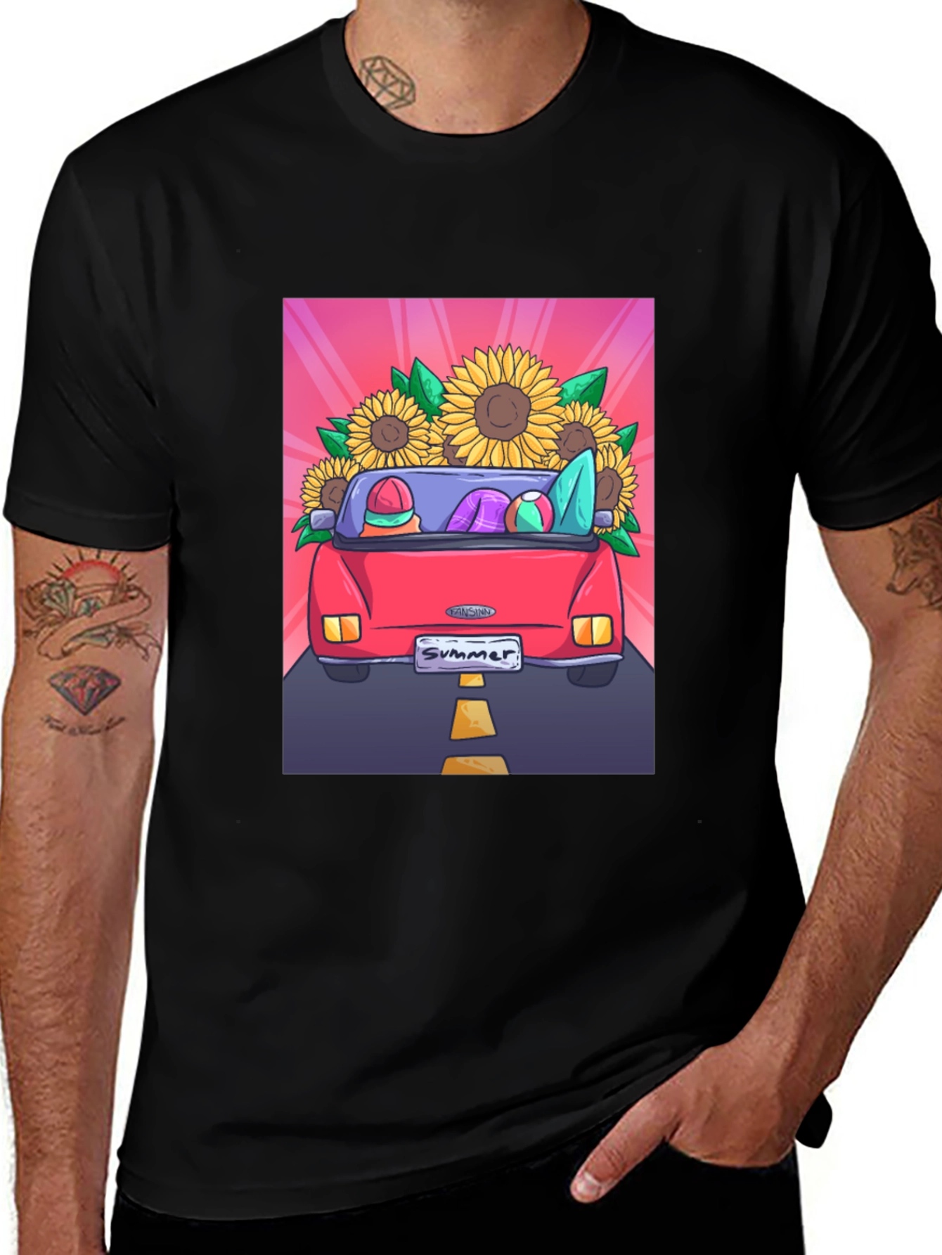 Summer Road Trip Graphic Tee