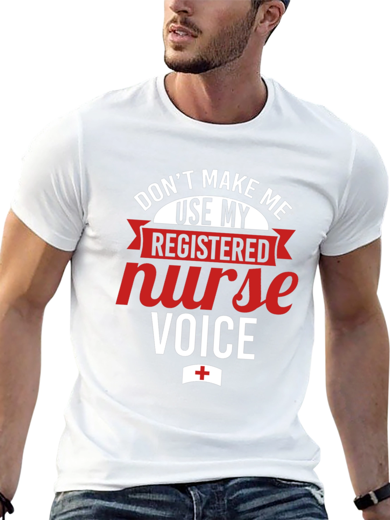 Registered Nurse Voice T-Shirt - Funny RN Apparel