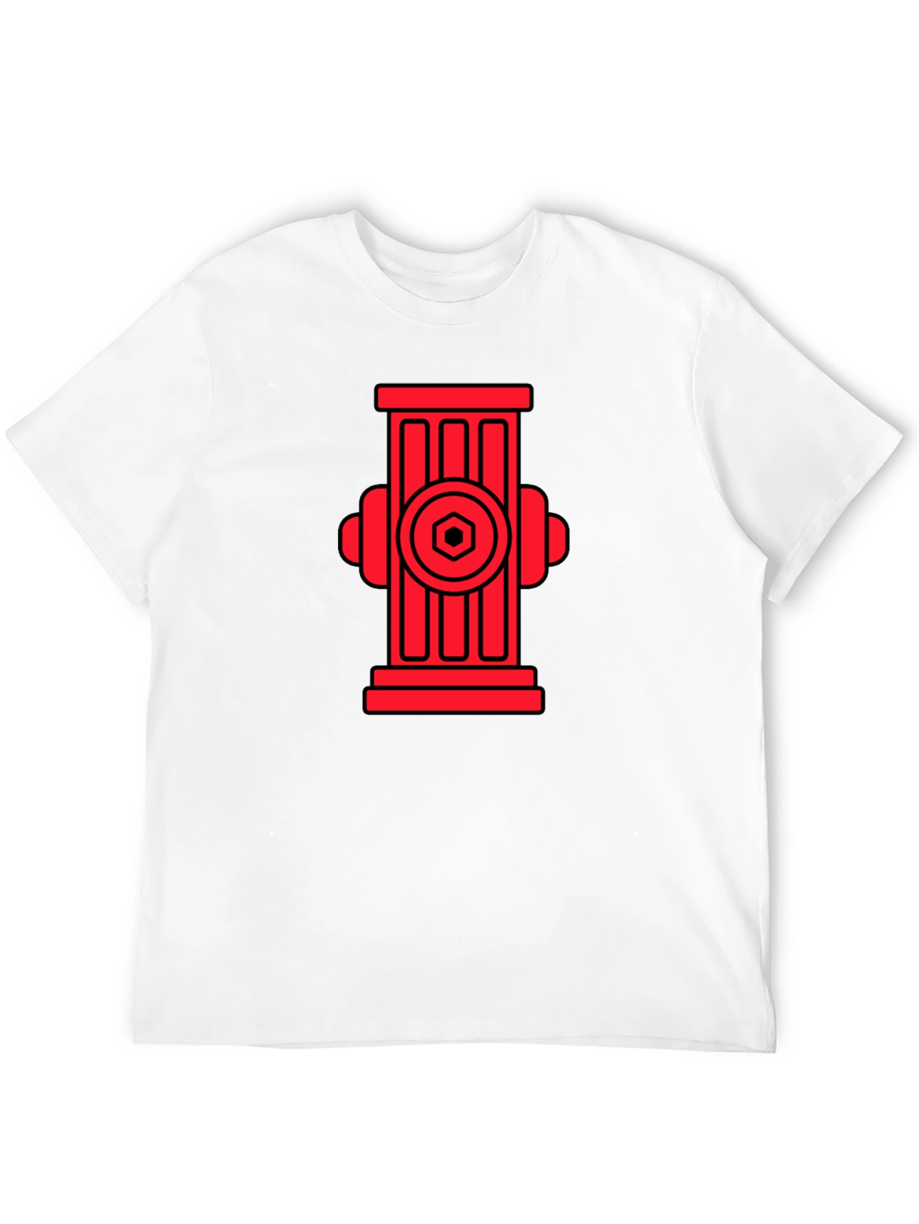 Fire Hydrant Graphic T-Shirt