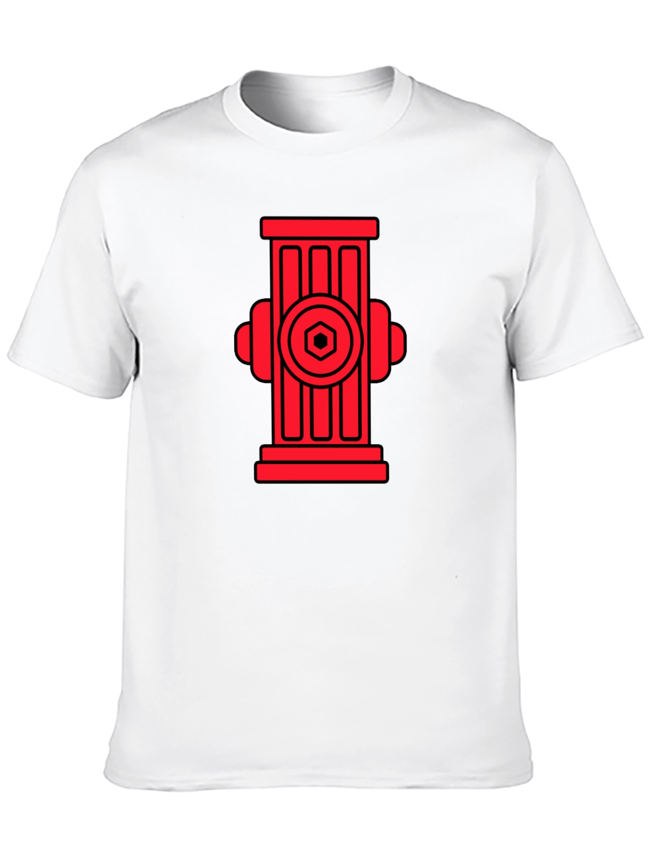 Fire Hydrant Graphic T-Shirt