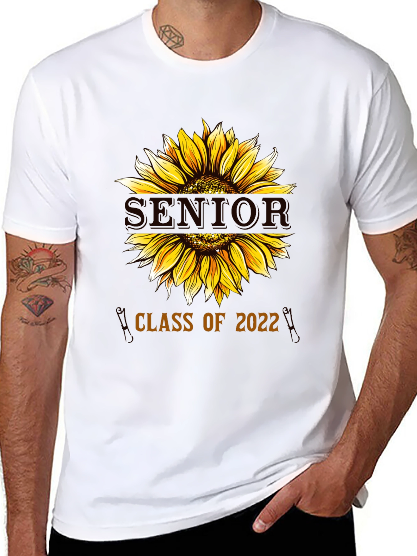 Senior Class of 2022 Sunflower T-Shirt