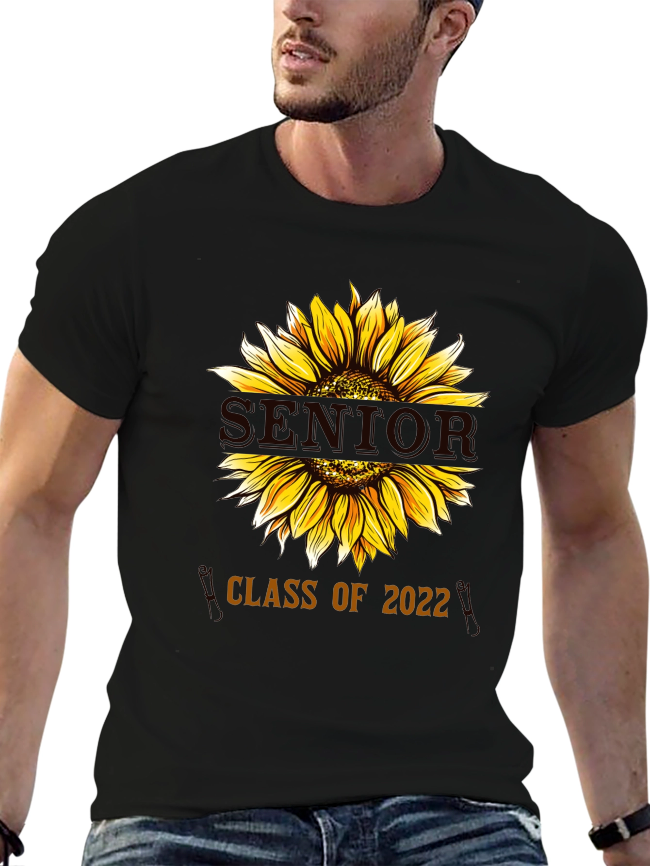 Senior Class of 2022 Sunflower T-Shirt