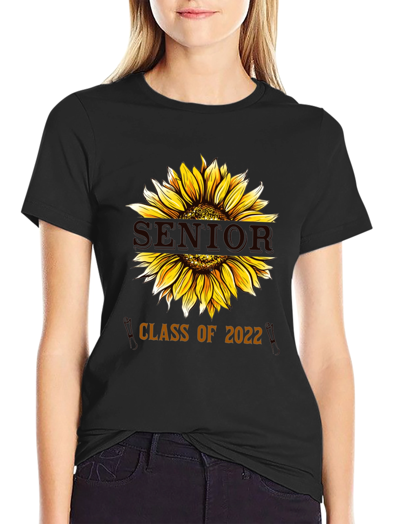 Senior Class of 2022 Sunflower T-Shirt