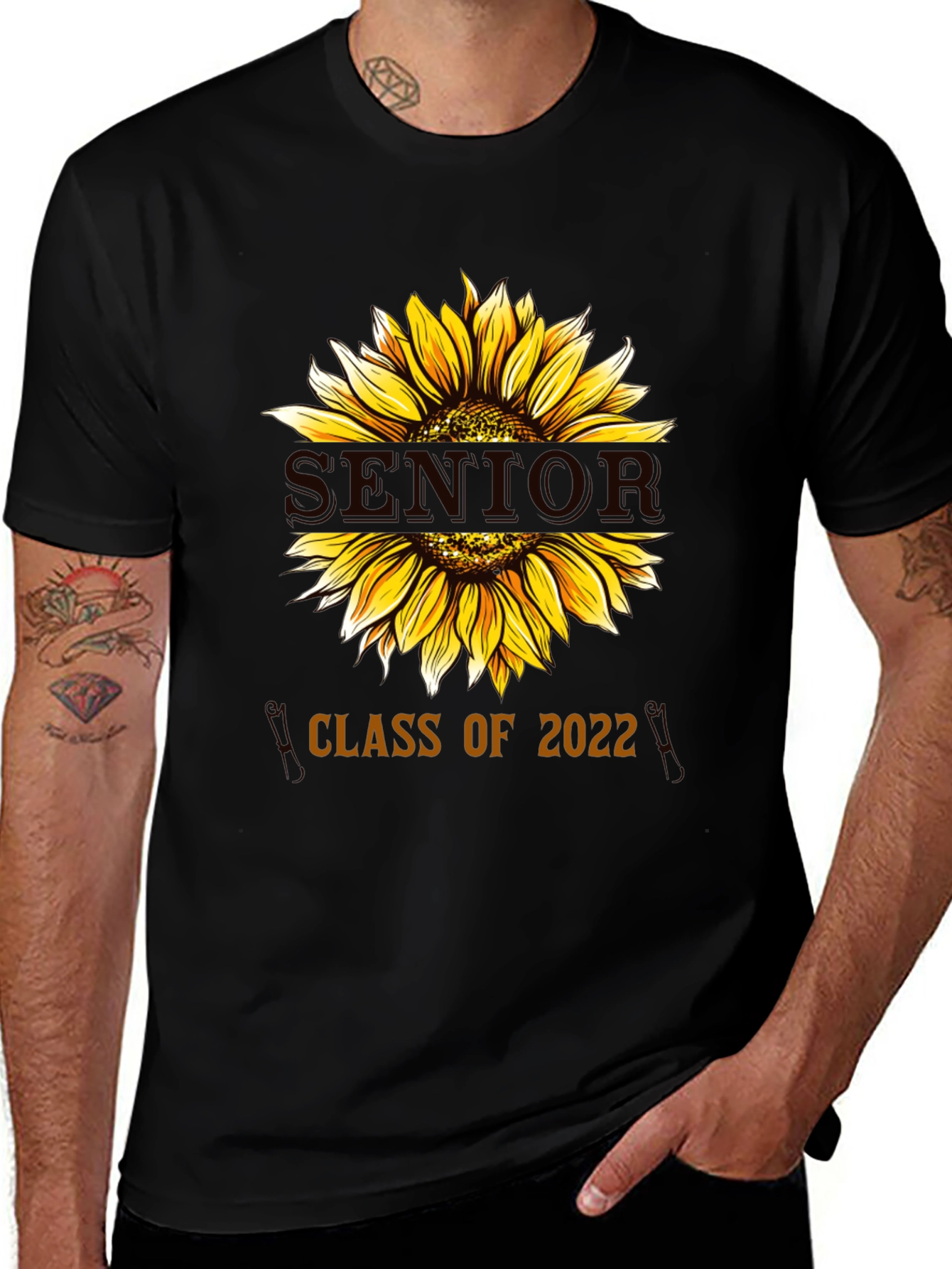Senior Class of 2022 Sunflower T-Shirt