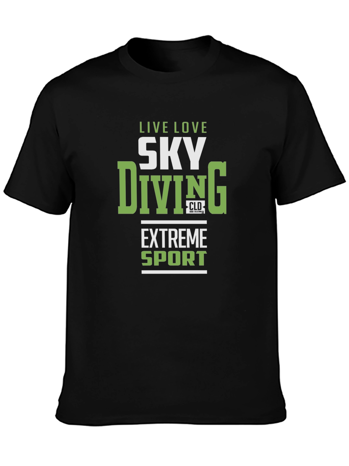 Live Love Sky Diving Extreme Sport T-Shirt