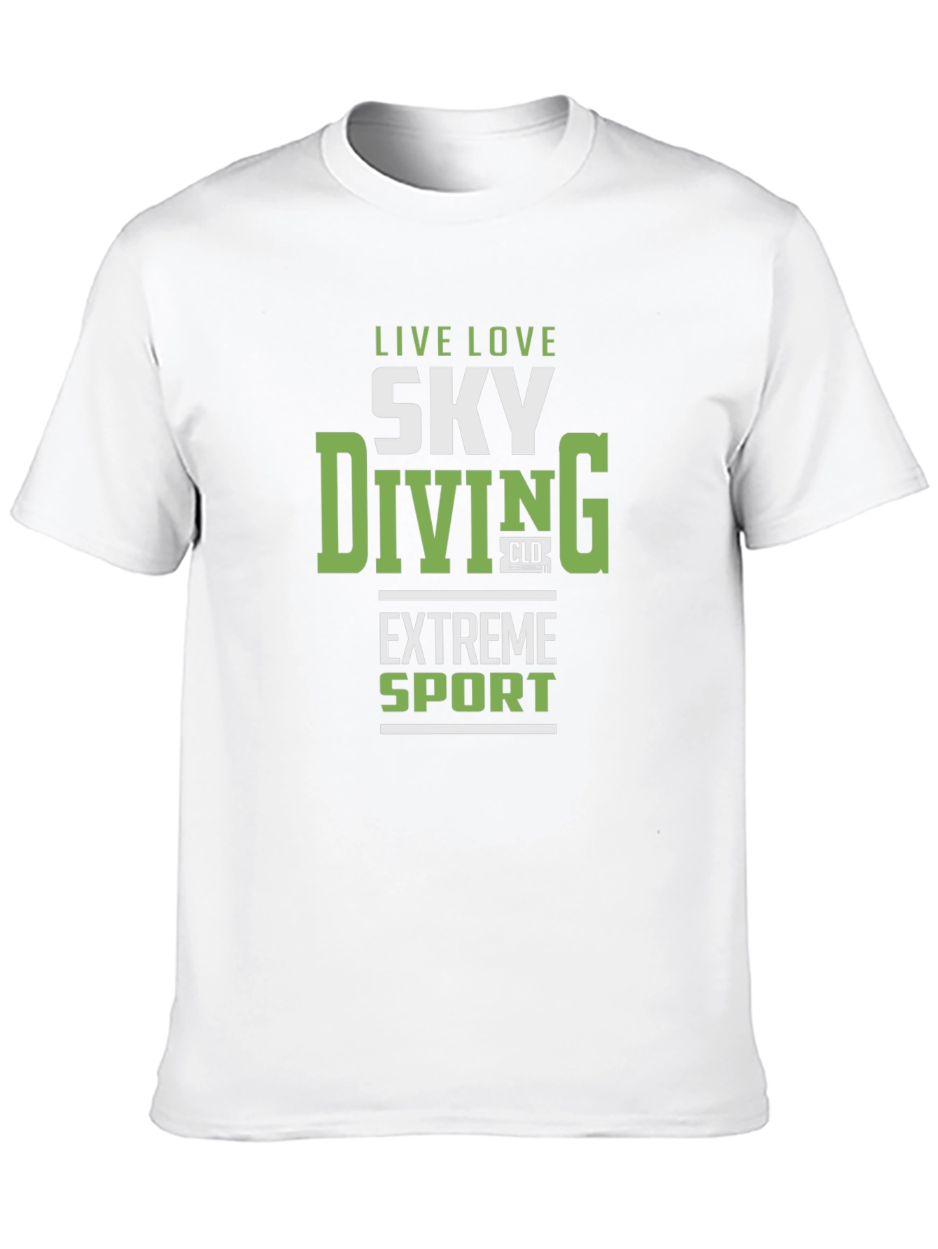 Live Love Sky Diving Extreme Sport T-Shirt